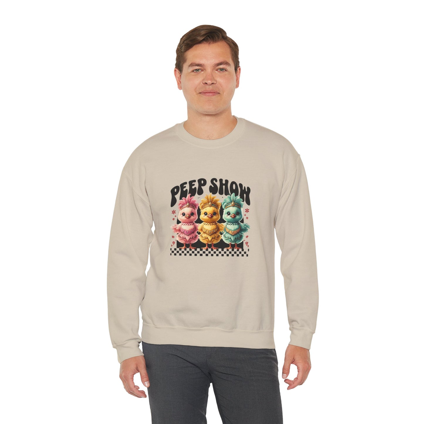 Peep Show Unisex Heavy Blend™ Crewneck Sweatshirt