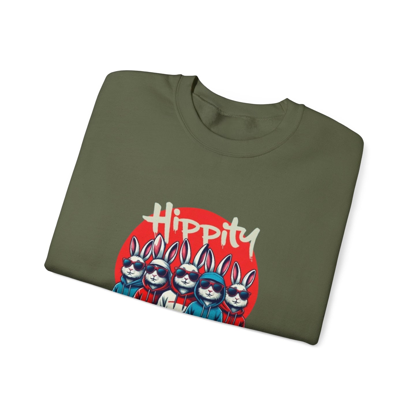 Hippity Hoppity Crew Unisex Heavy Blend™ Crewneck Sweatshirt