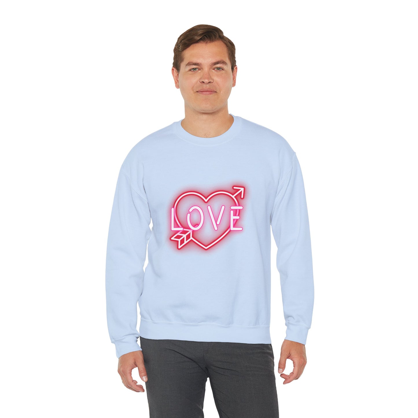 Neon Love Unisex Heavy Blend™ Crewneck Sweatshirt