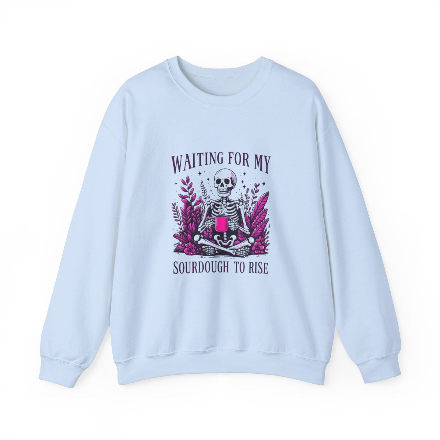 Waiting For My Sourdough Unisex Heavy Blend™ Crewneck Sweatshirt