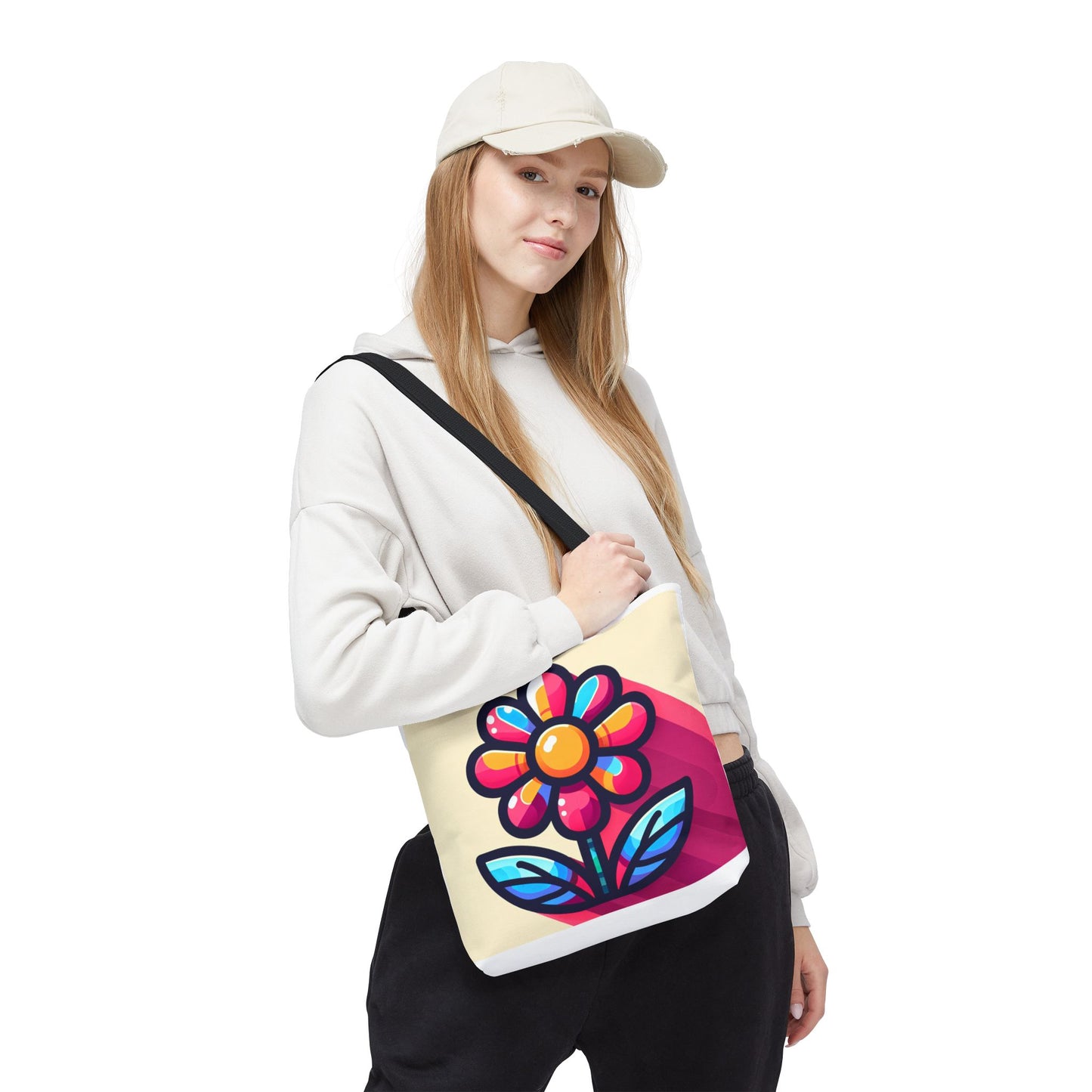 Starburst Flower Tote Bag