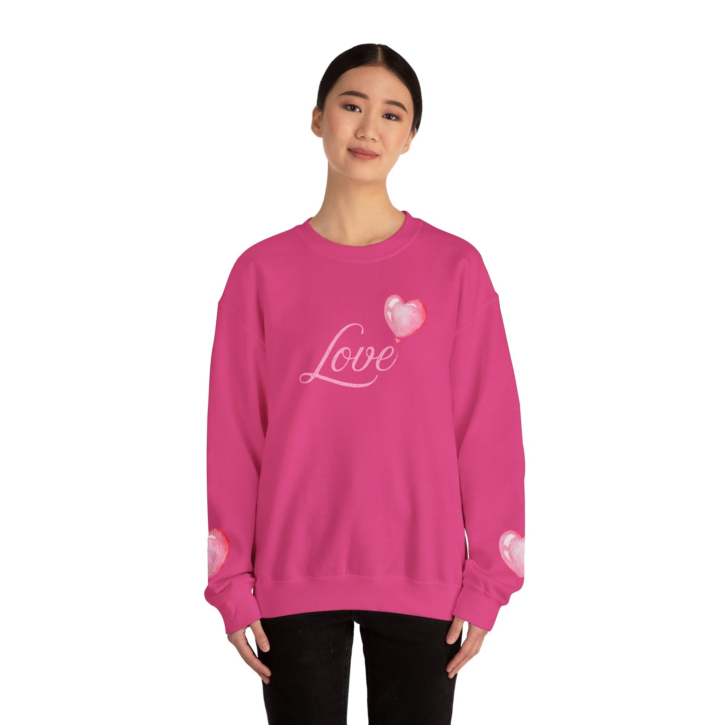 Love Balloon Unisex Heavy Blend™ Crewneck Sweatshirt