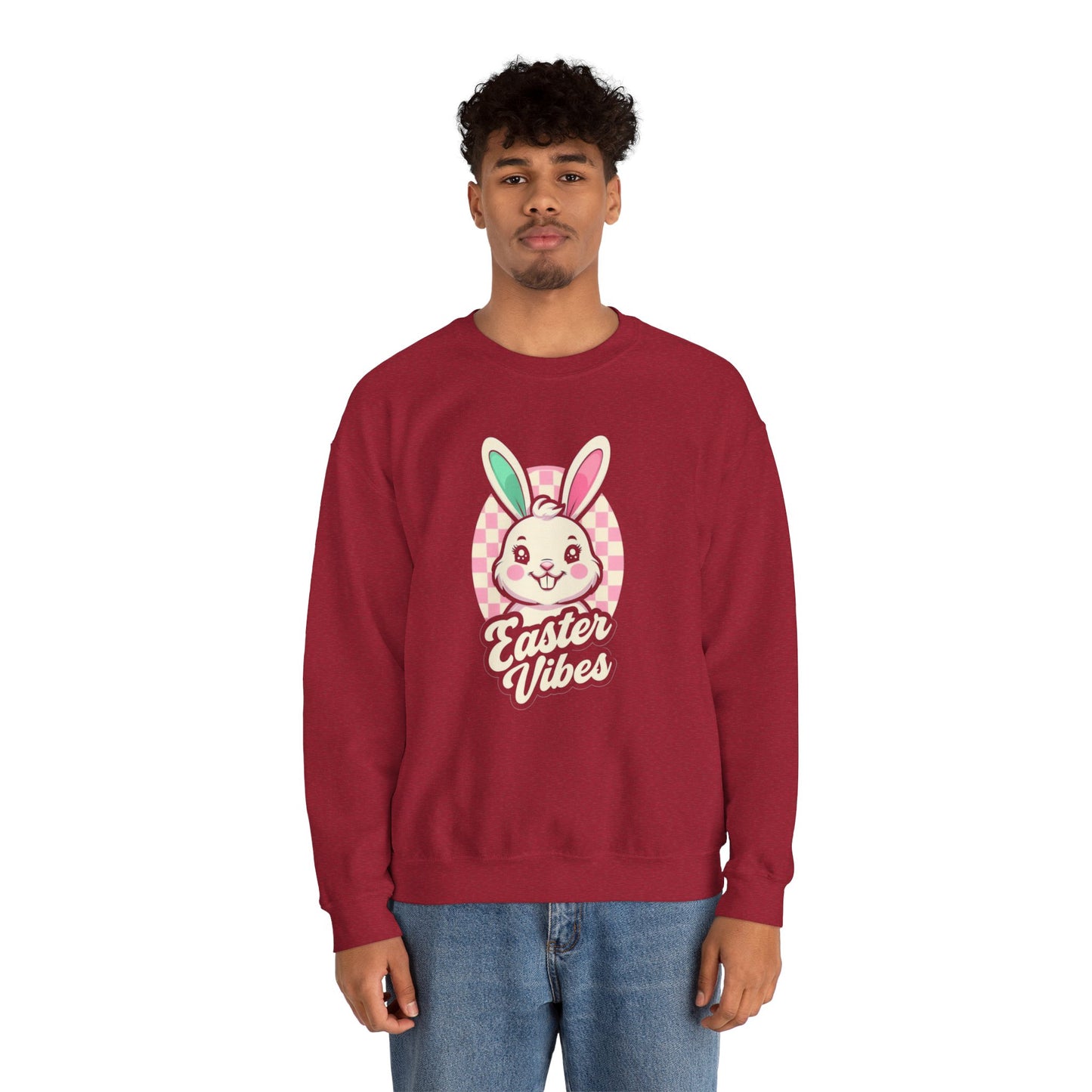 Easter Vibes Unisex Heavy Blend™ Crewneck Sweatshirt