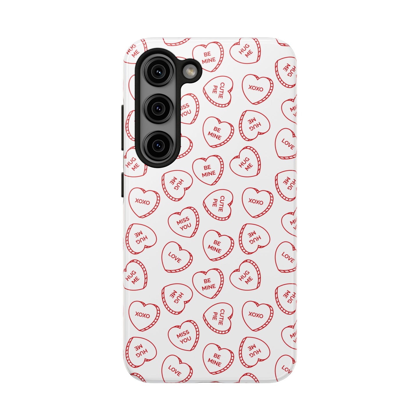 Candy Hearts Tough Phone Cases