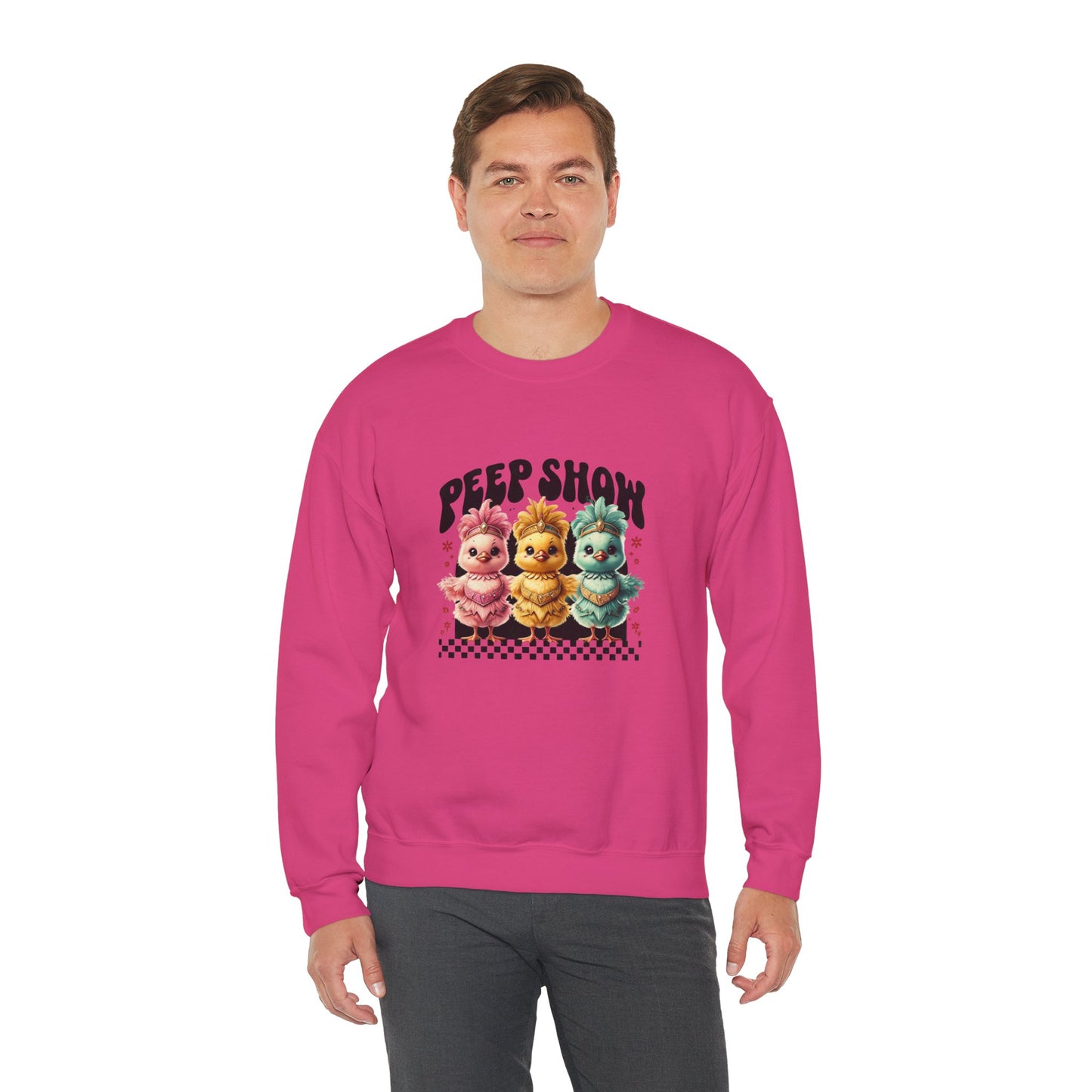 Peep Show Unisex Heavy Blend™ Crewneck Sweatshirt