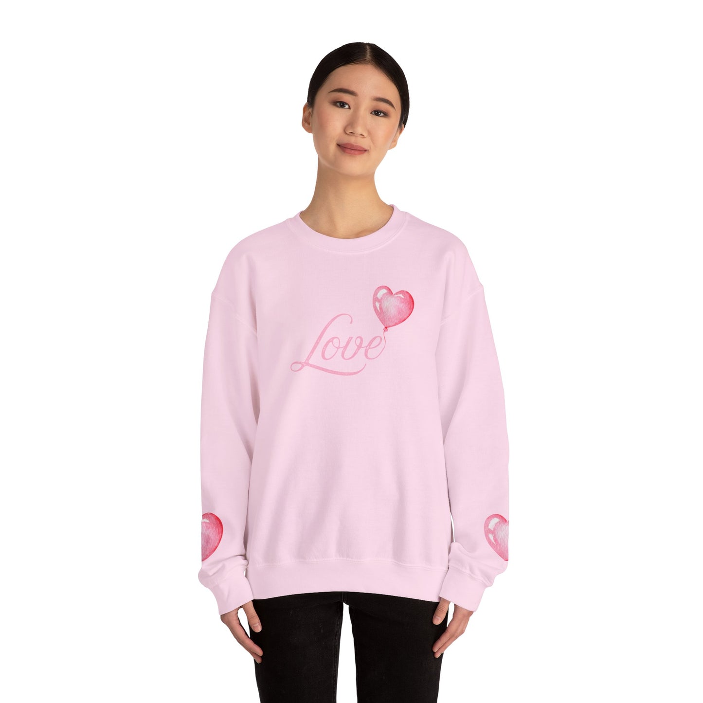 Love Balloon Unisex Heavy Blend™ Crewneck Sweatshirt