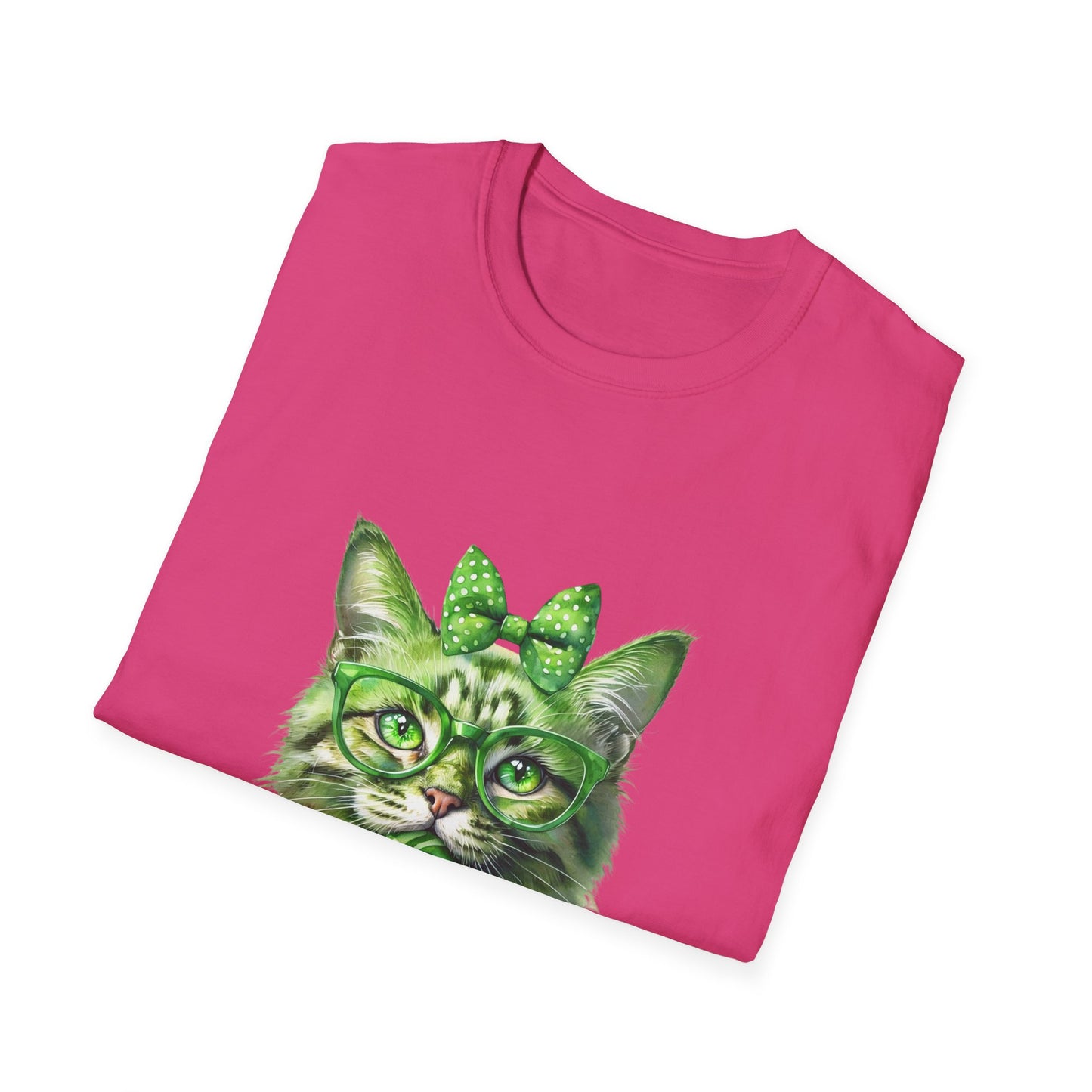 Purrfect Luck Unisex Softstyle T-Shirt