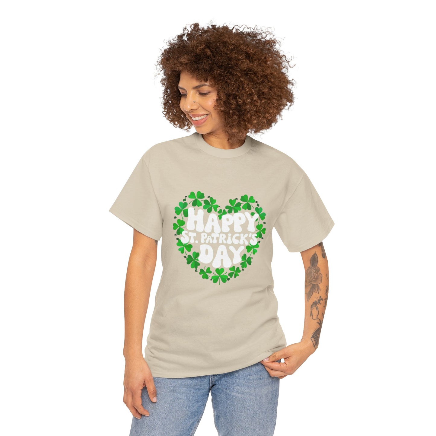 Shamrock Star Unisex Heavy Cotton Tee