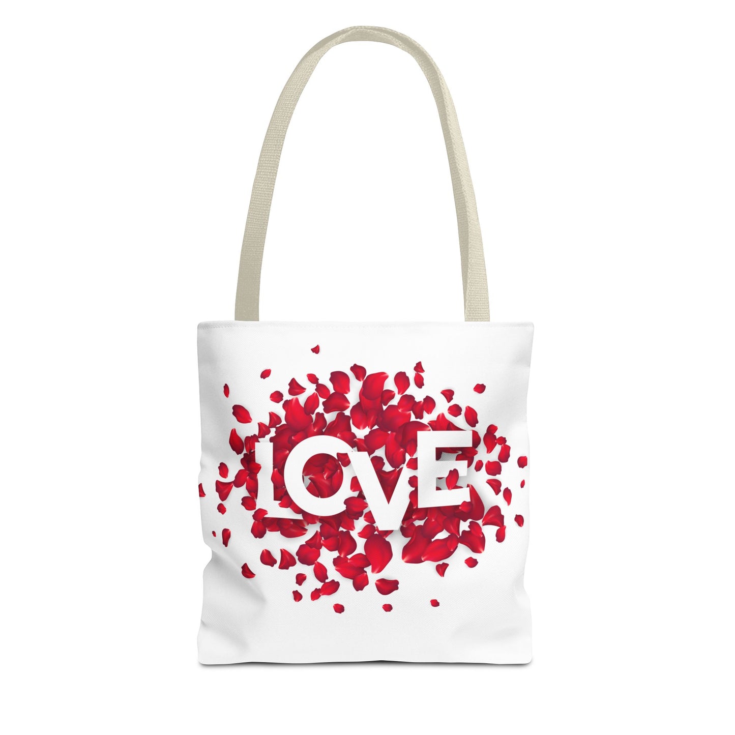 Love Rose Tote Bag (13" x 13")