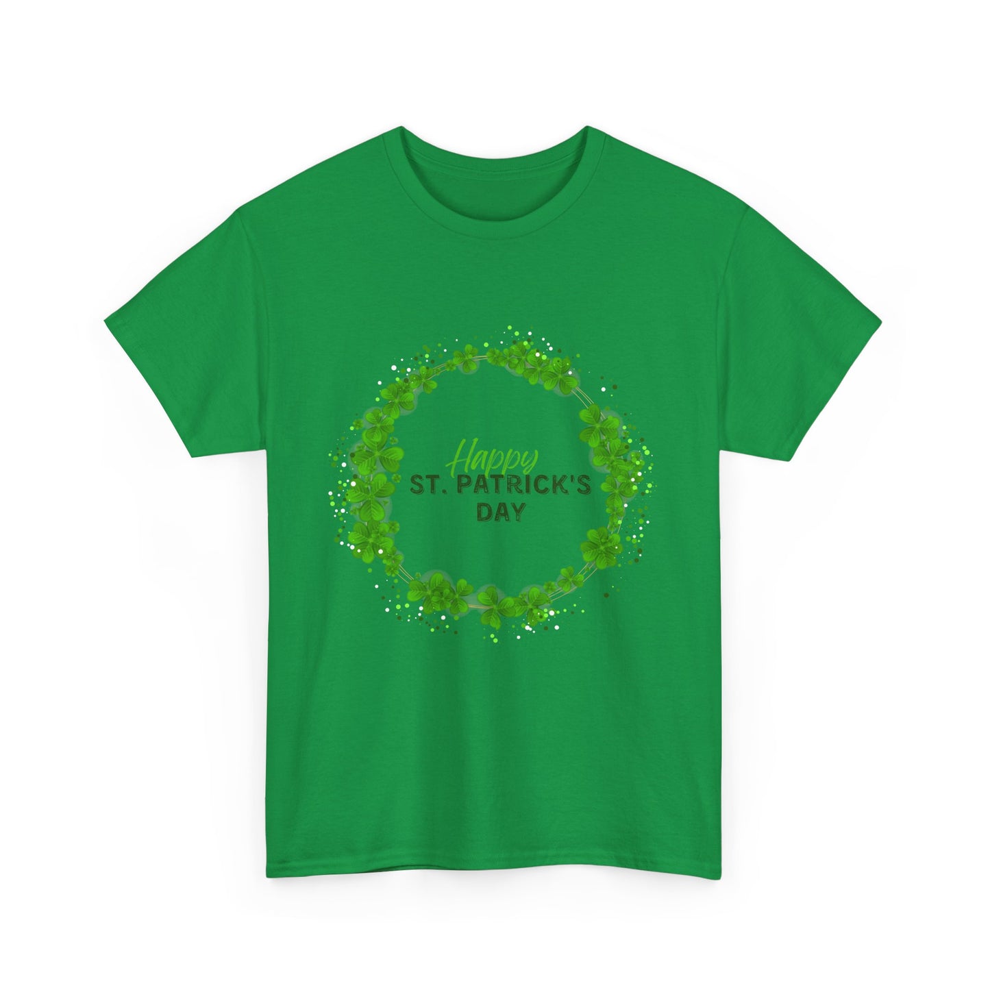 St. Pat's Wreath Unisex Heavy Cotton Tee