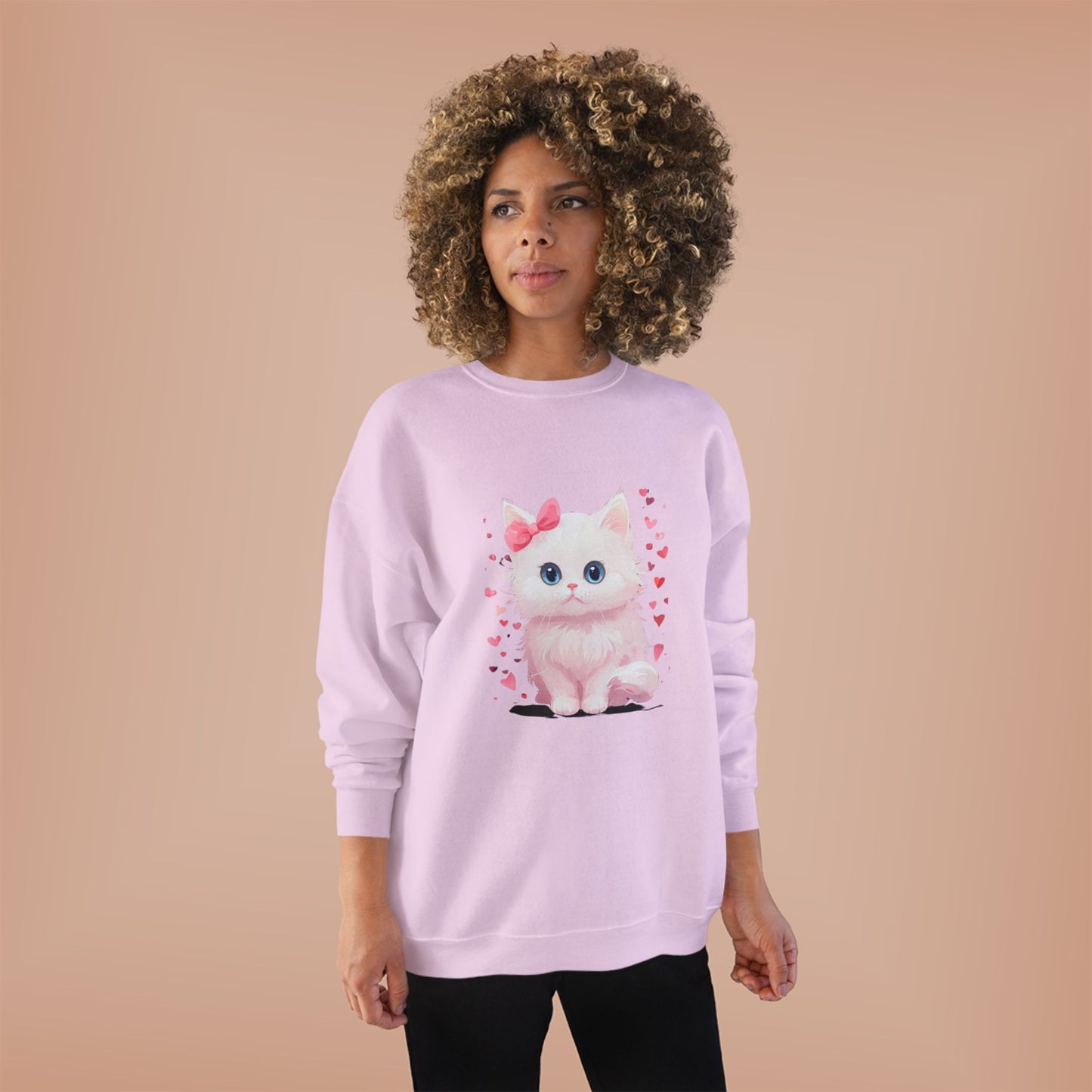 Purr-fect Unisex EcoSmart® Crewneck Sweatshirt