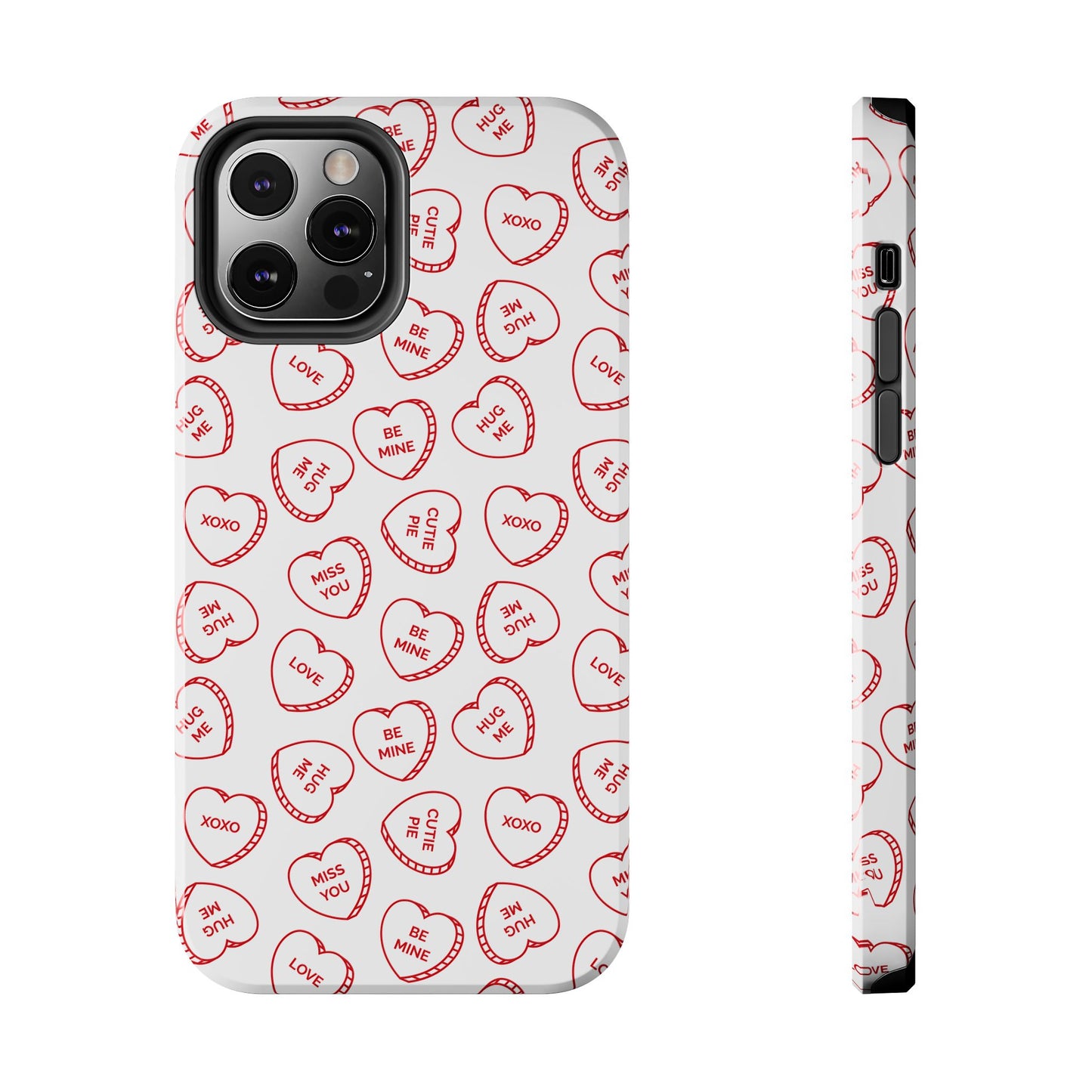 Candy Hearts Tough Phone Cases