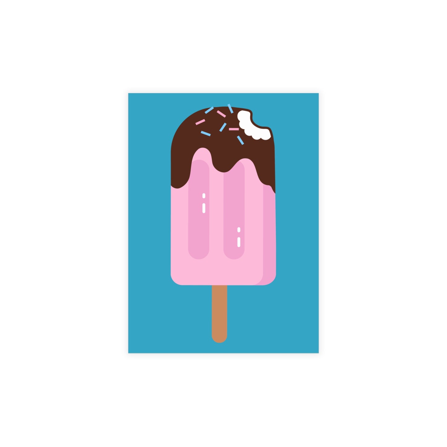 Ice Cream Postcard Bundles (envelopes included)