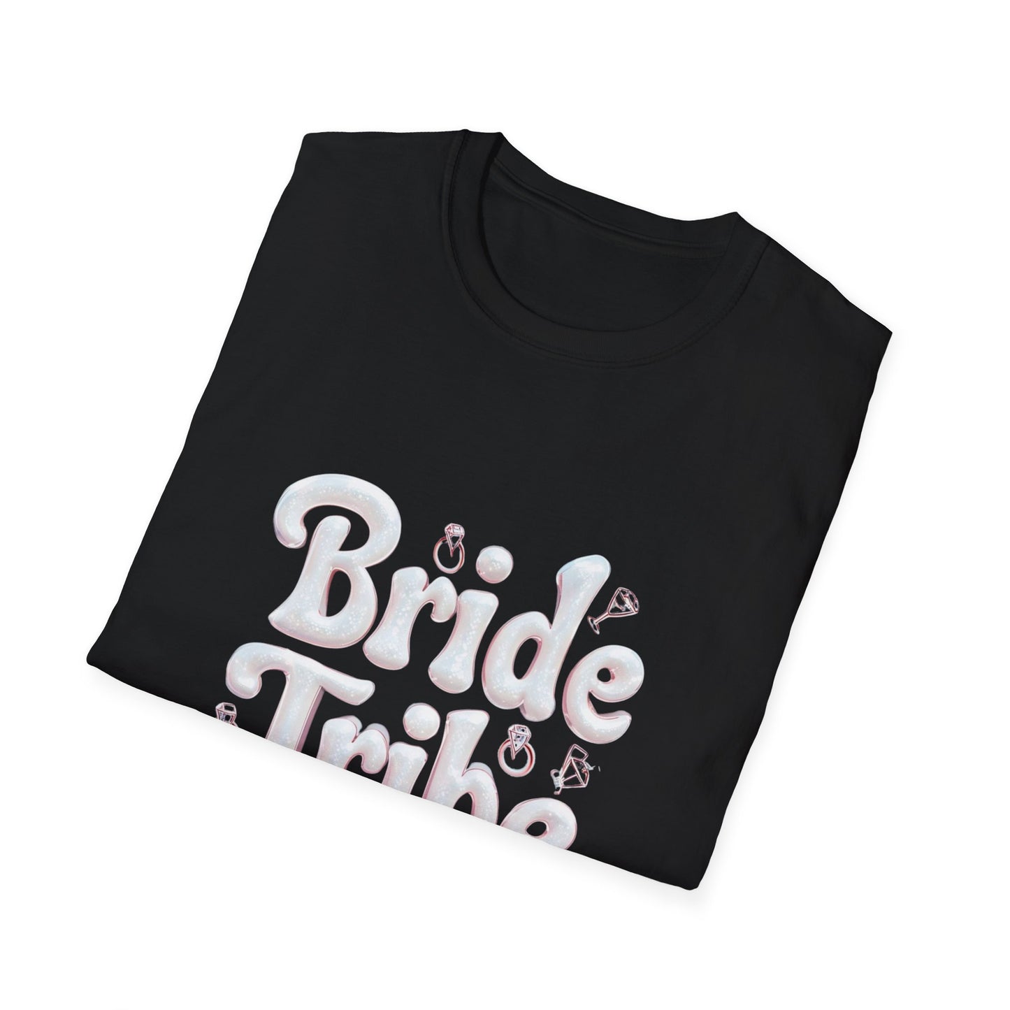 Pearl Cloud - Bride Tribe Unisex Softstyle T-Shirt