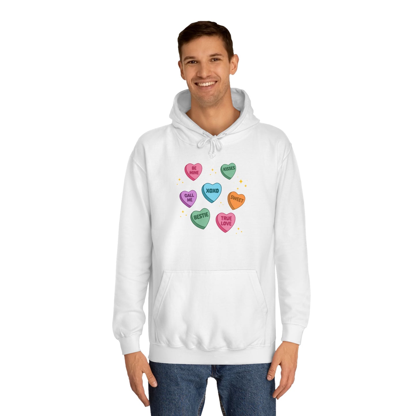 Sweet Conversations Unisex College Hoodie