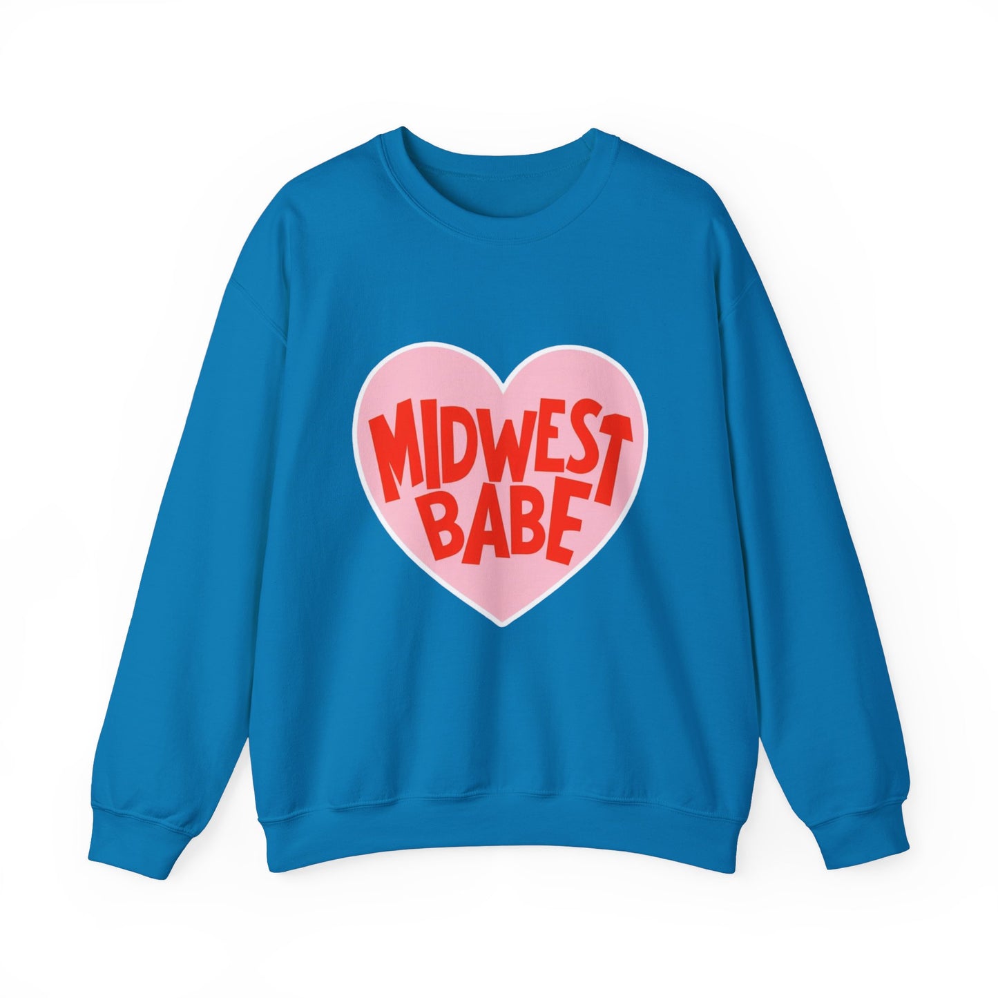 Midwest Babe Unisex Heavy Blend™ Crewneck Sweatshirt