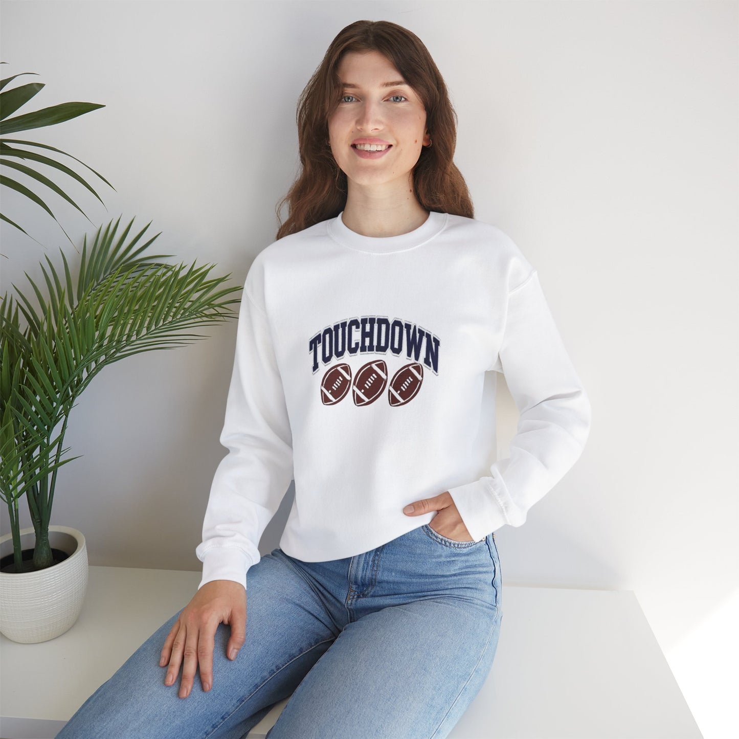 TOUCHDOWN Unisex Heavy Blend™ Crewneck Sweatshirt