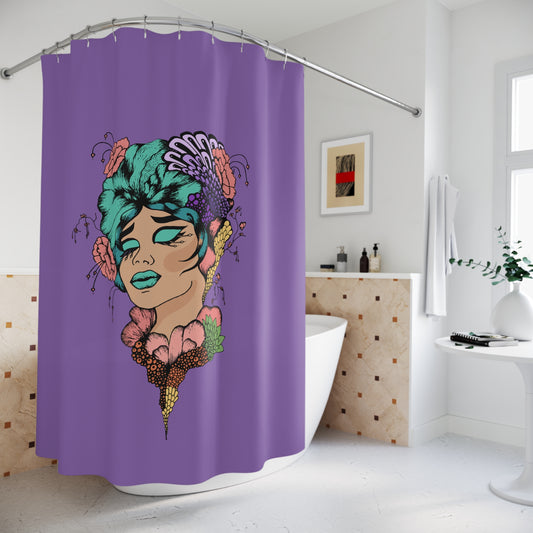 Madame Colorful Shower Curtains