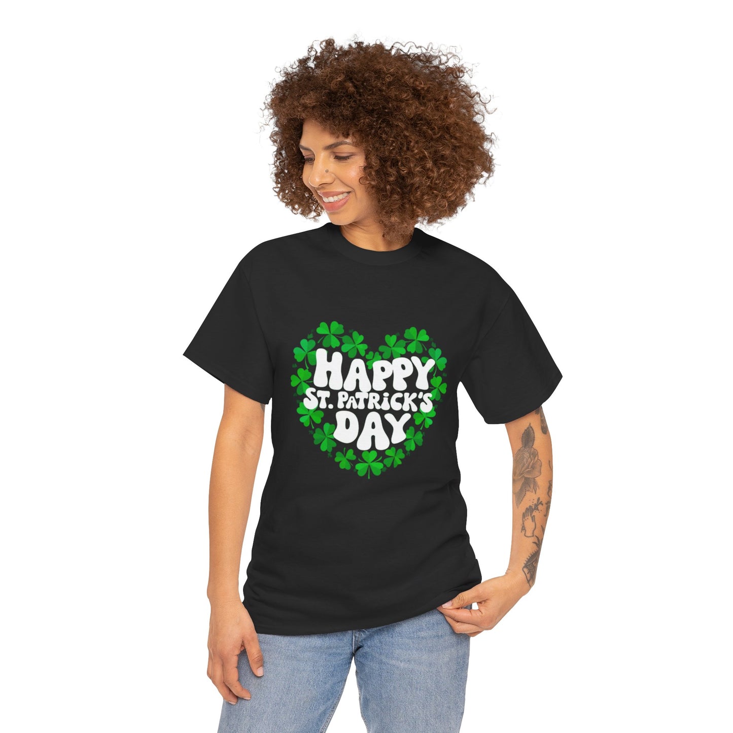 Shamrock Star Unisex Heavy Cotton Tee