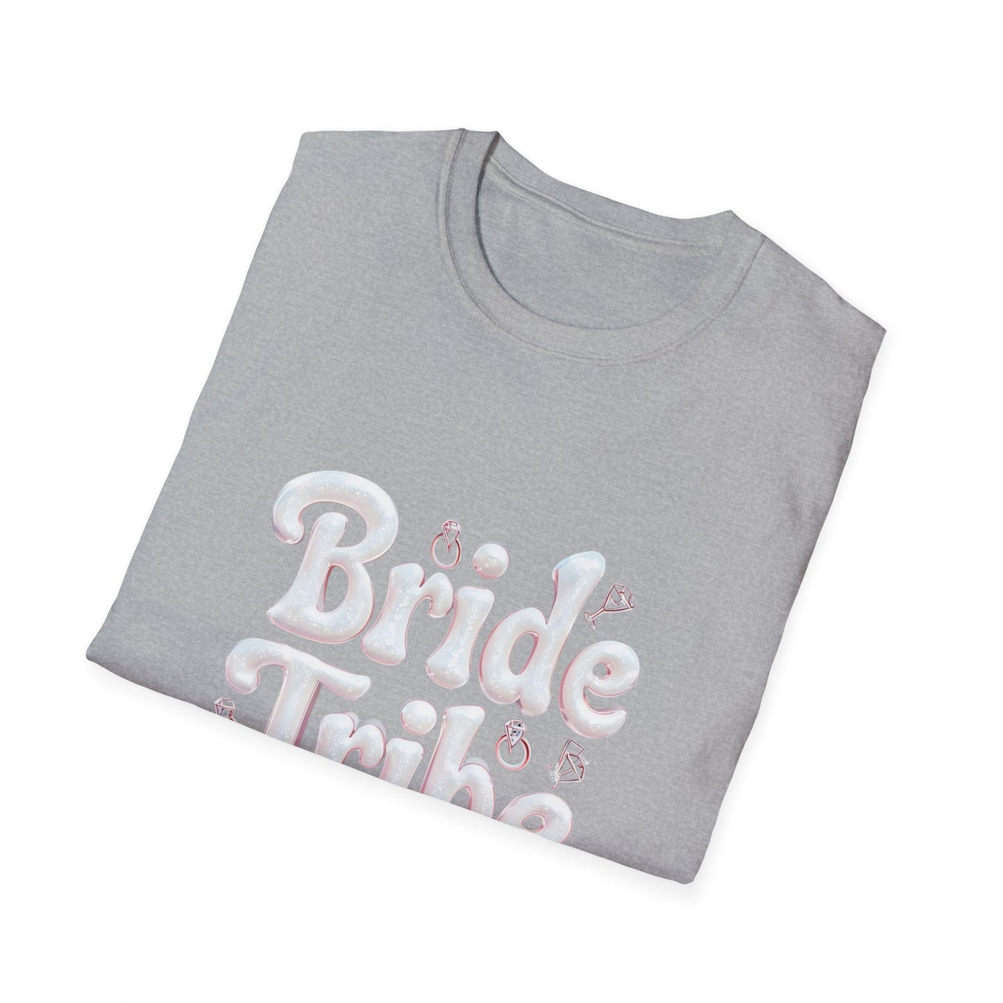 Pearl Cloud - Bride Tribe Unisex Softstyle T-Shirt