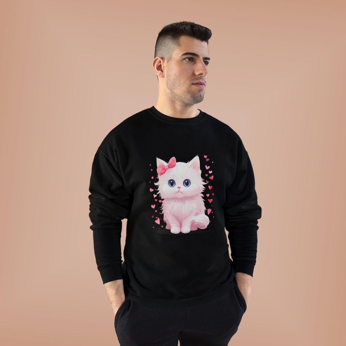 Purr-fect Unisex EcoSmart® Crewneck Sweatshirt