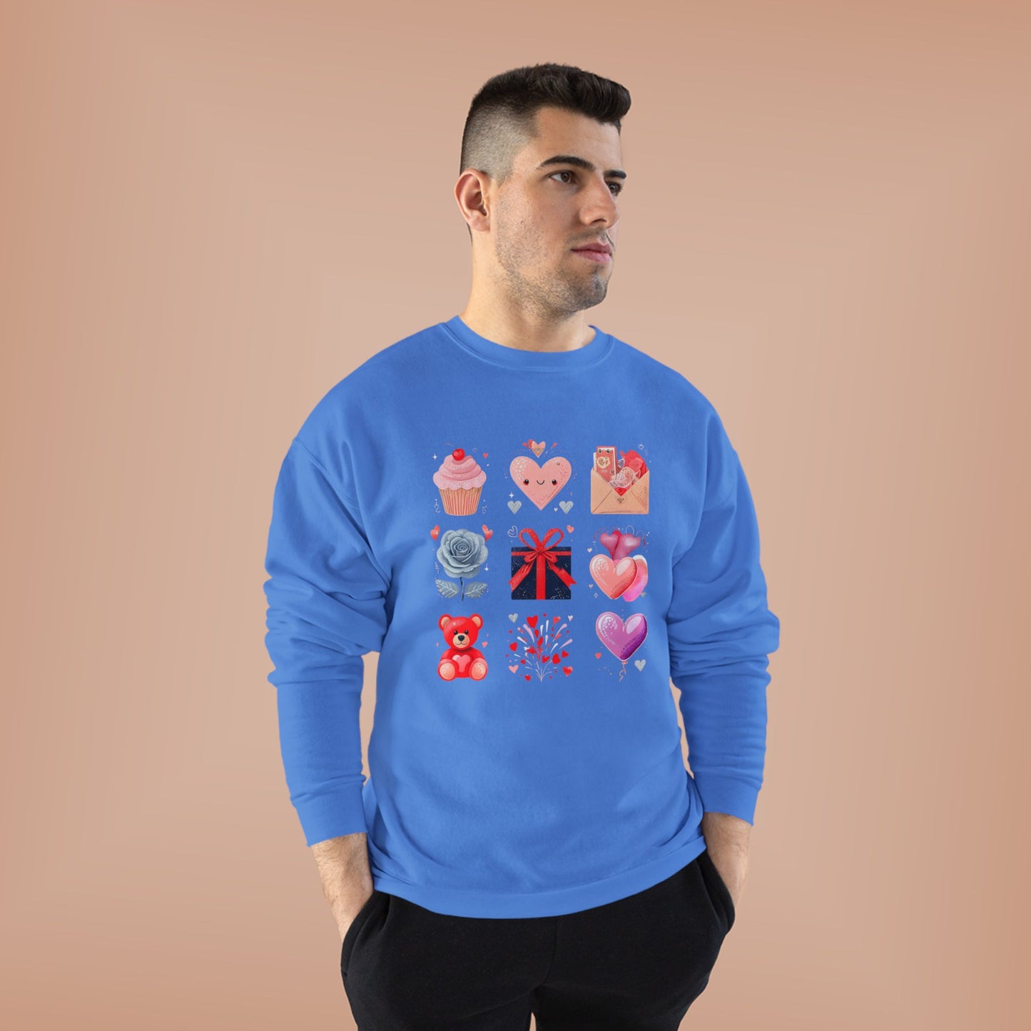 Valentine's Party Unisex EcoSmart® Crewneck Sweatshirt