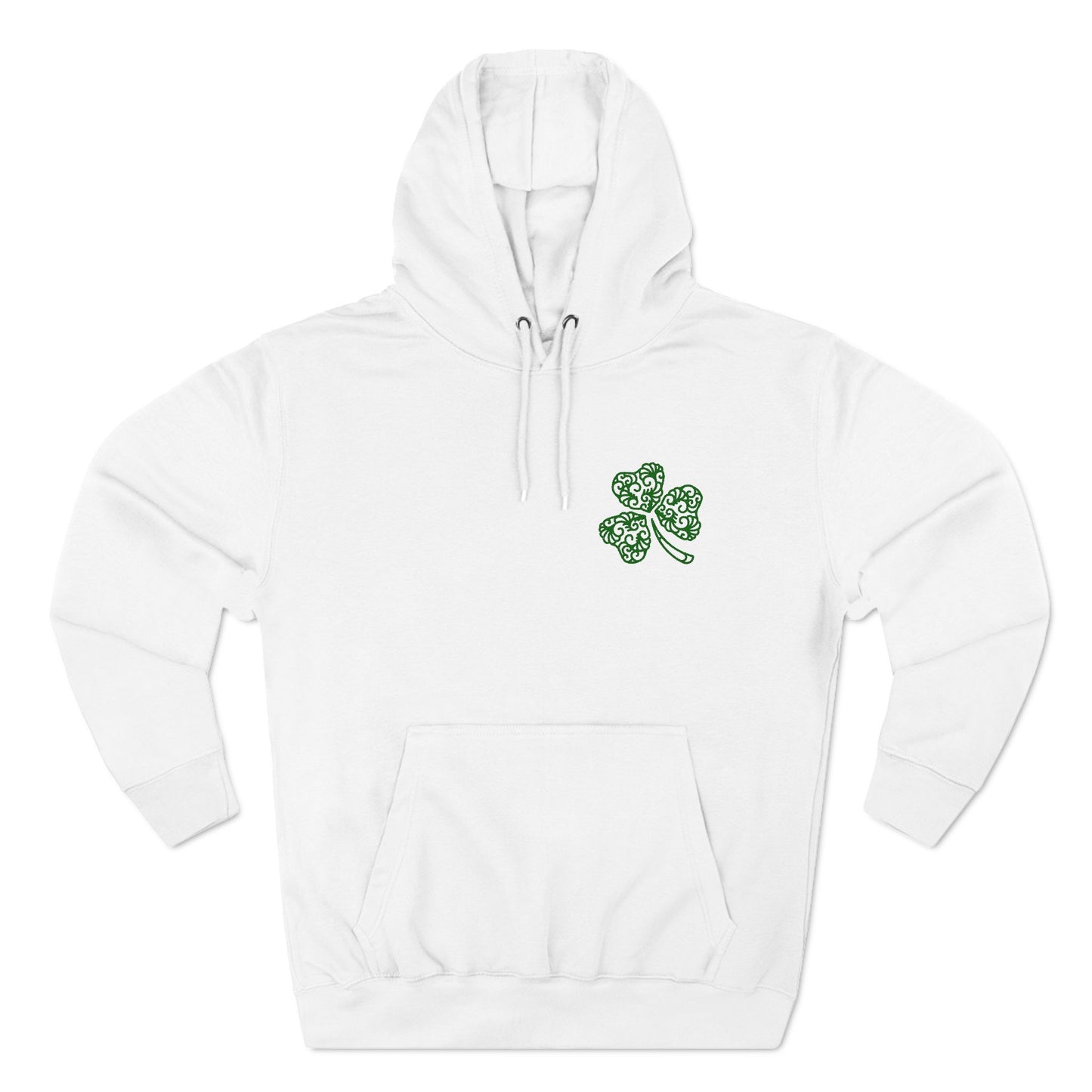 Shamrock Three-Panel Fleece Hoodie