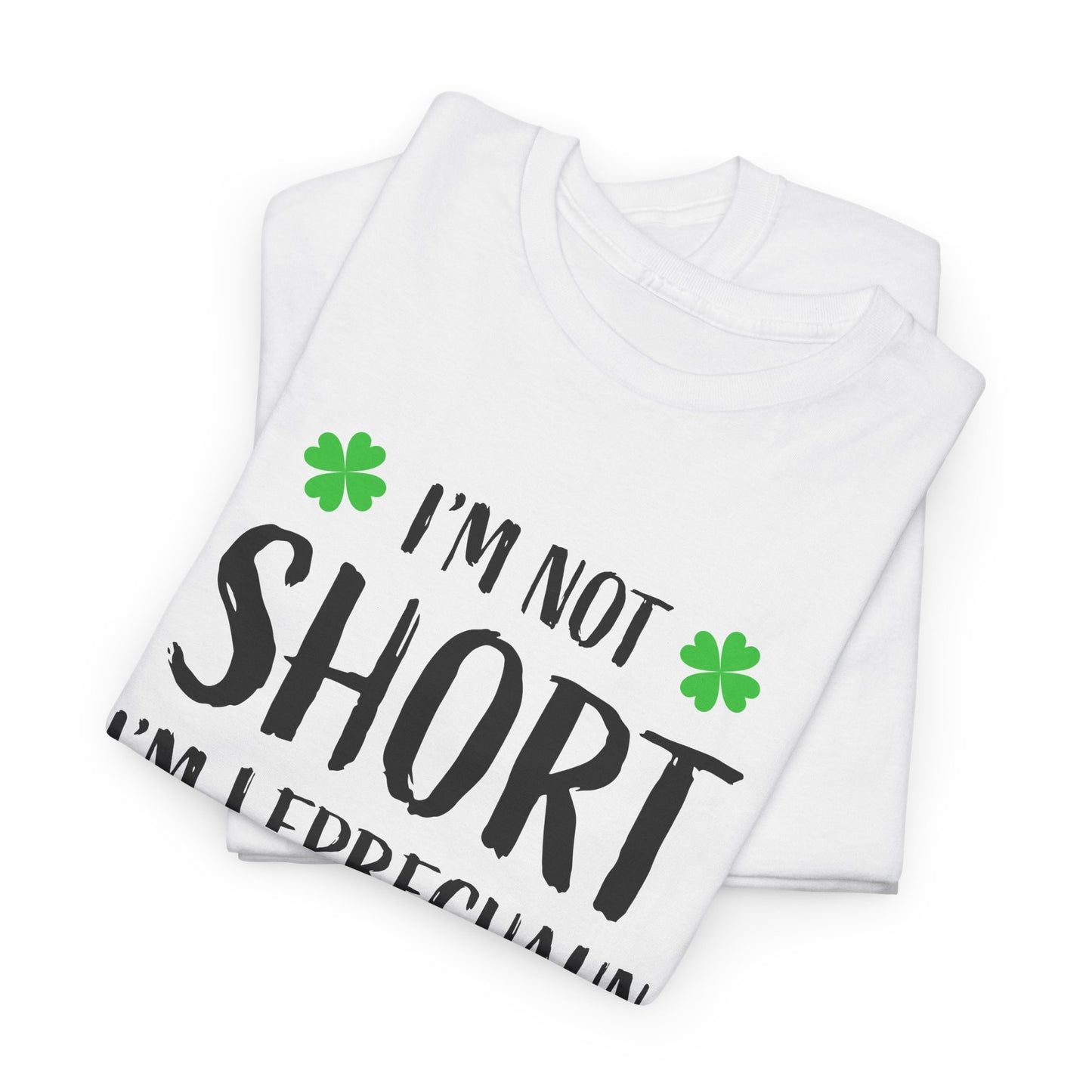 Leprechaun Size Unisex Heavy Cotton Tee