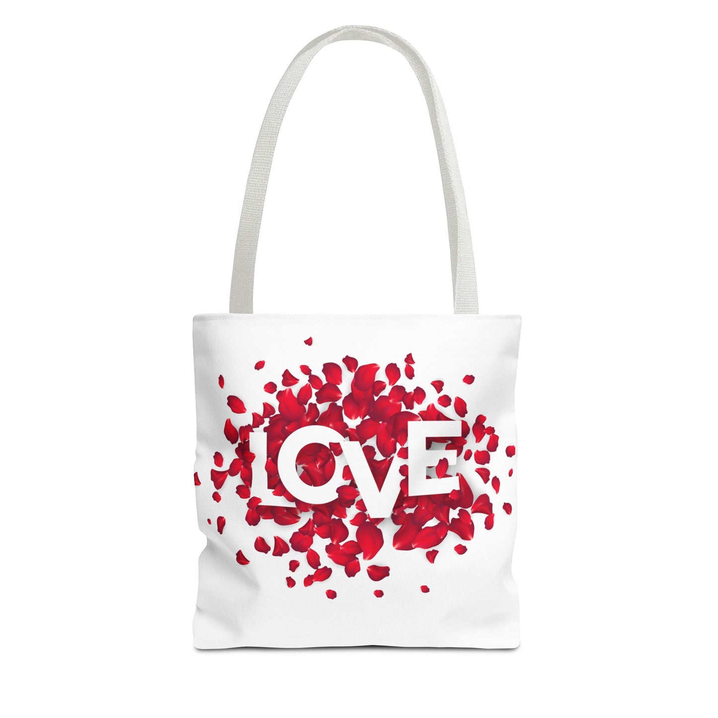 Love Rose Tote Bag (13" x 13")