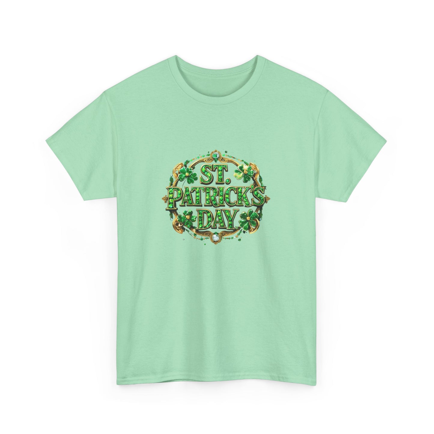 Glitzy Green Unisex Heavy Cotton Tee