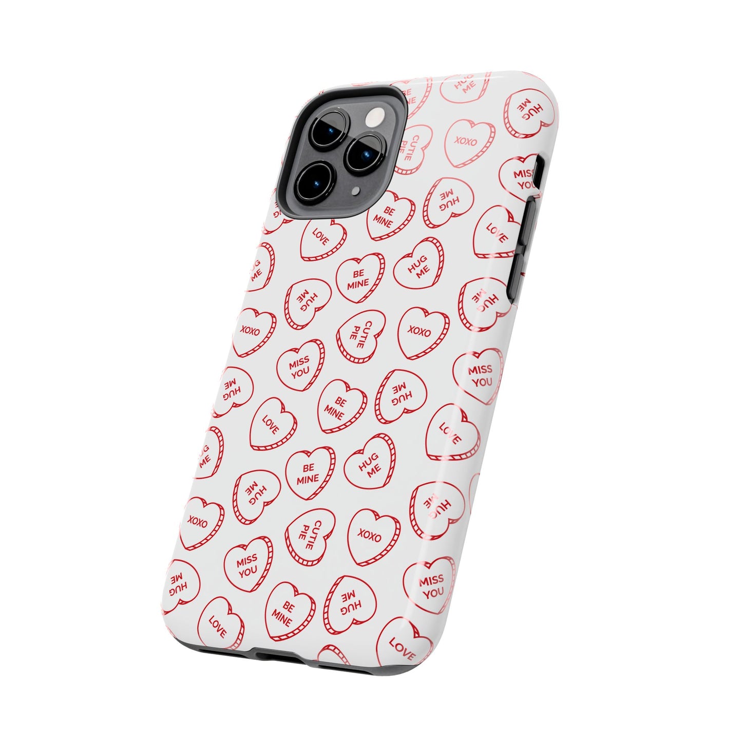 Candy Hearts Tough Phone Cases