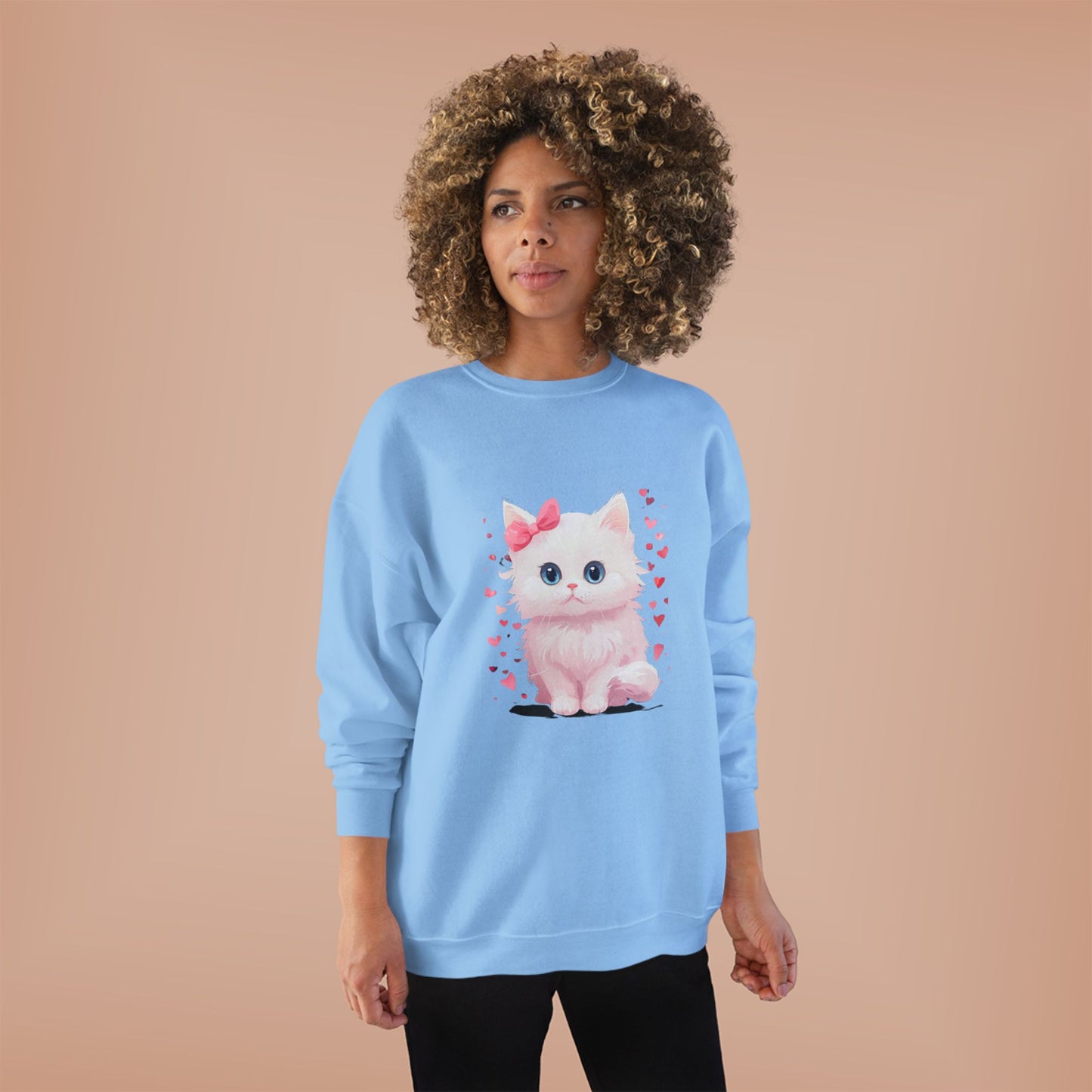 Purr-fect Unisex EcoSmart® Crewneck Sweatshirt