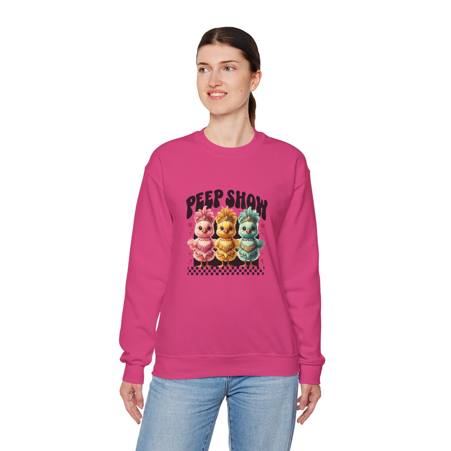 Peep Show Unisex Heavy Blend™ Crewneck Sweatshirt