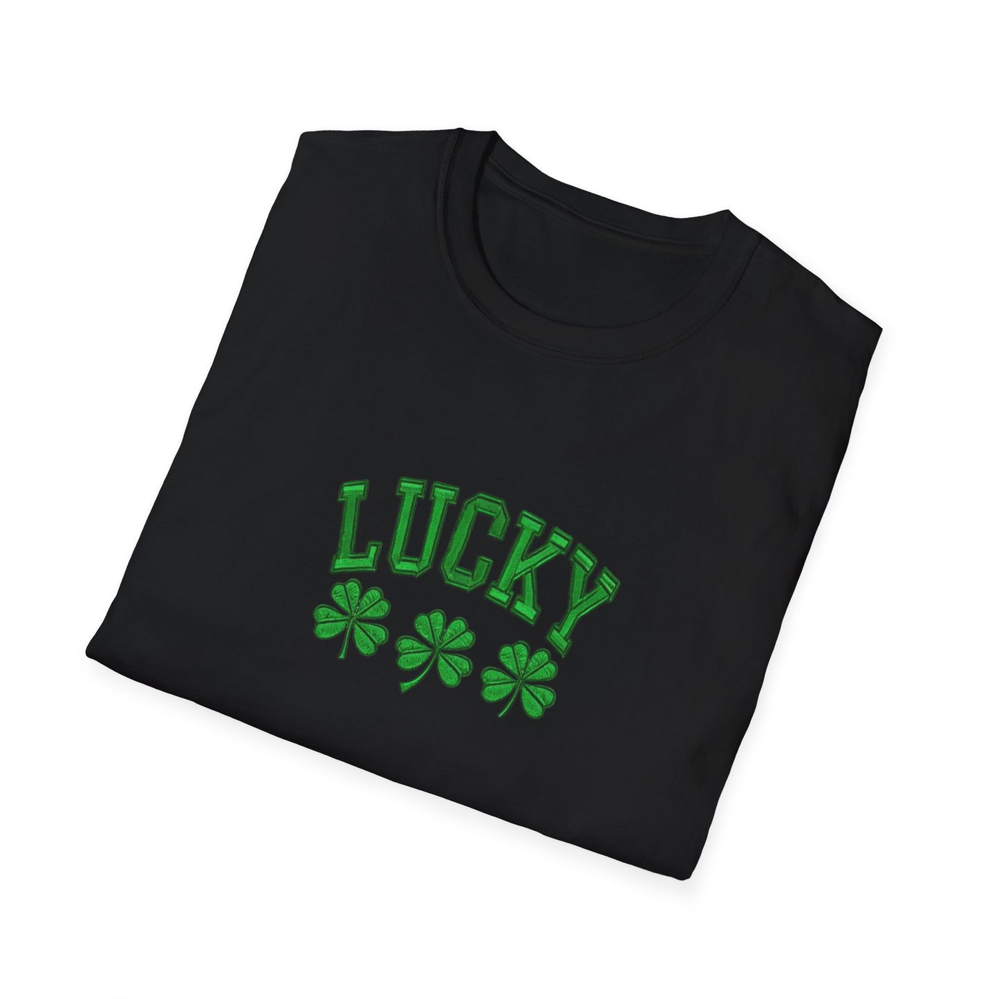 Lucky (print) Unisex Softstyle T-Shirt