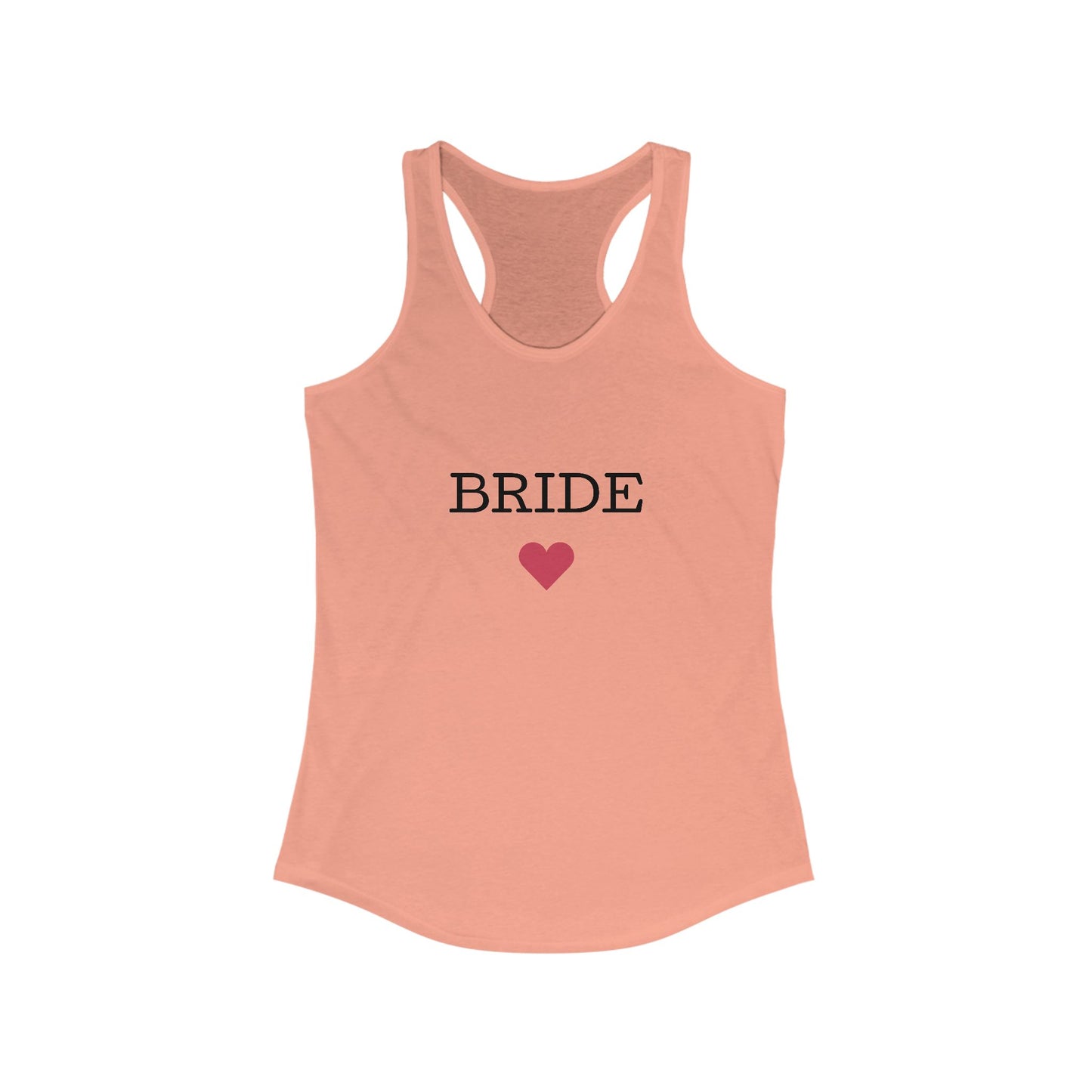 Bride Women's Ideal Racerback Tank