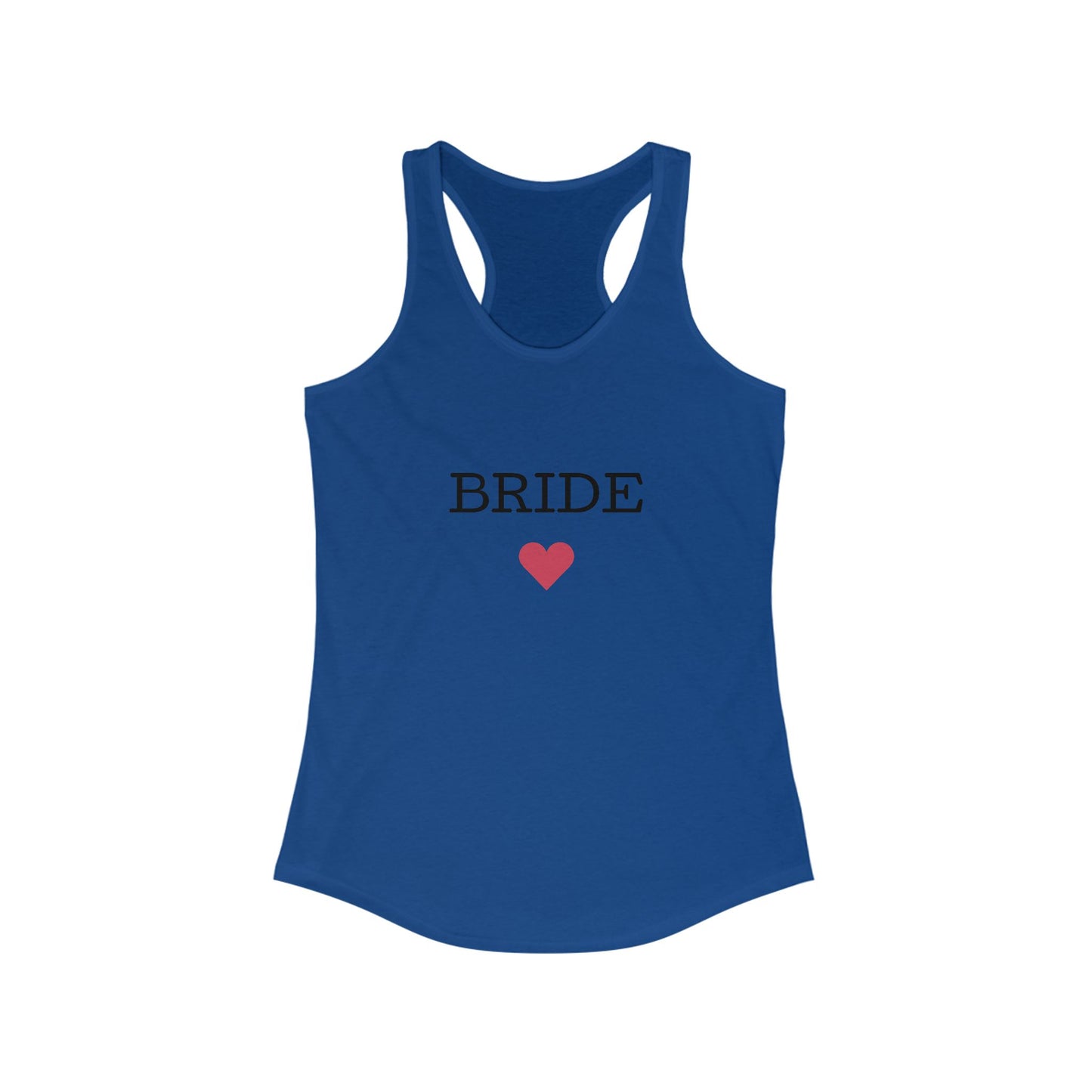 Bride Women's Ideal Racerback Tank