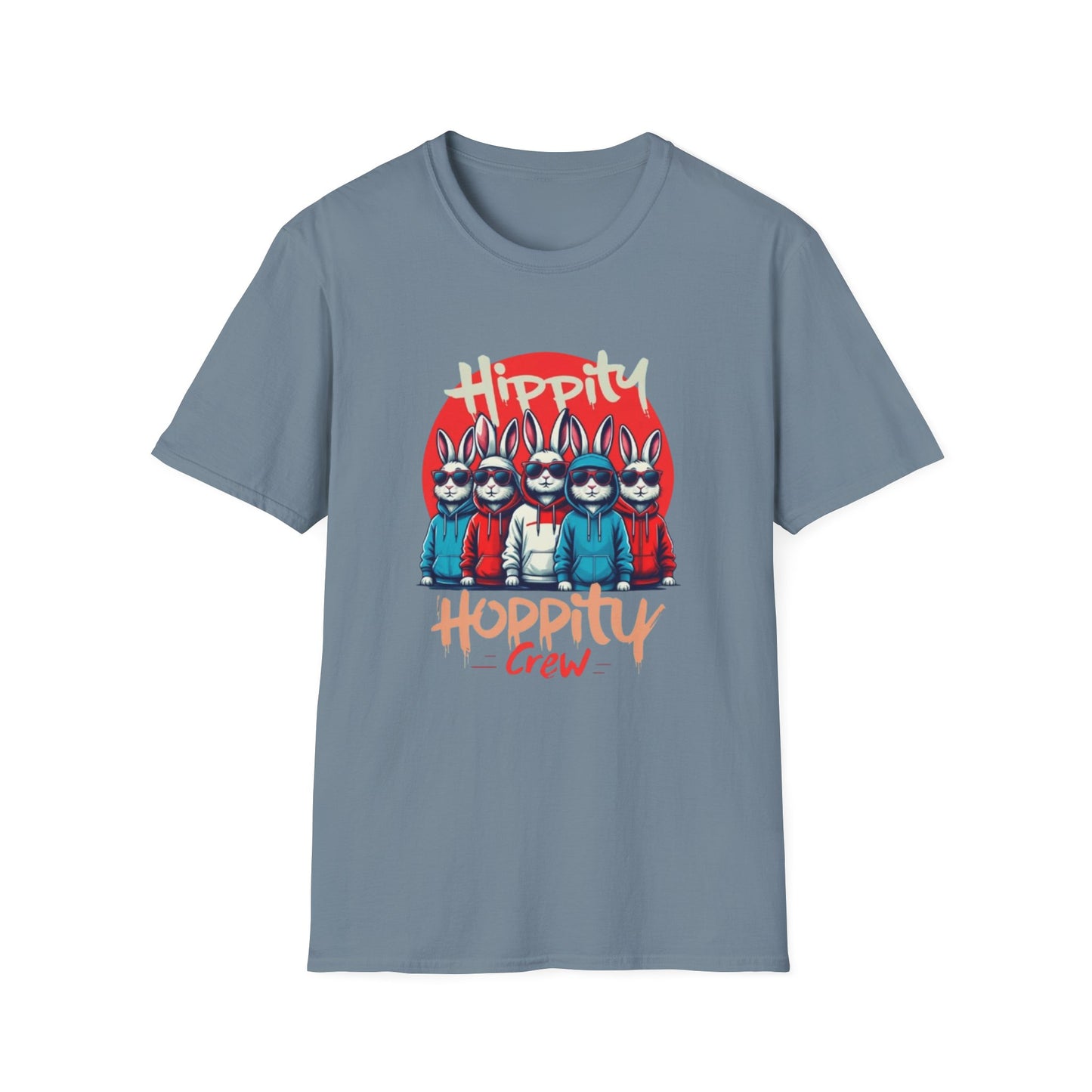 Hippity Hoppity Crew Unisex Softstyle T-Shirt