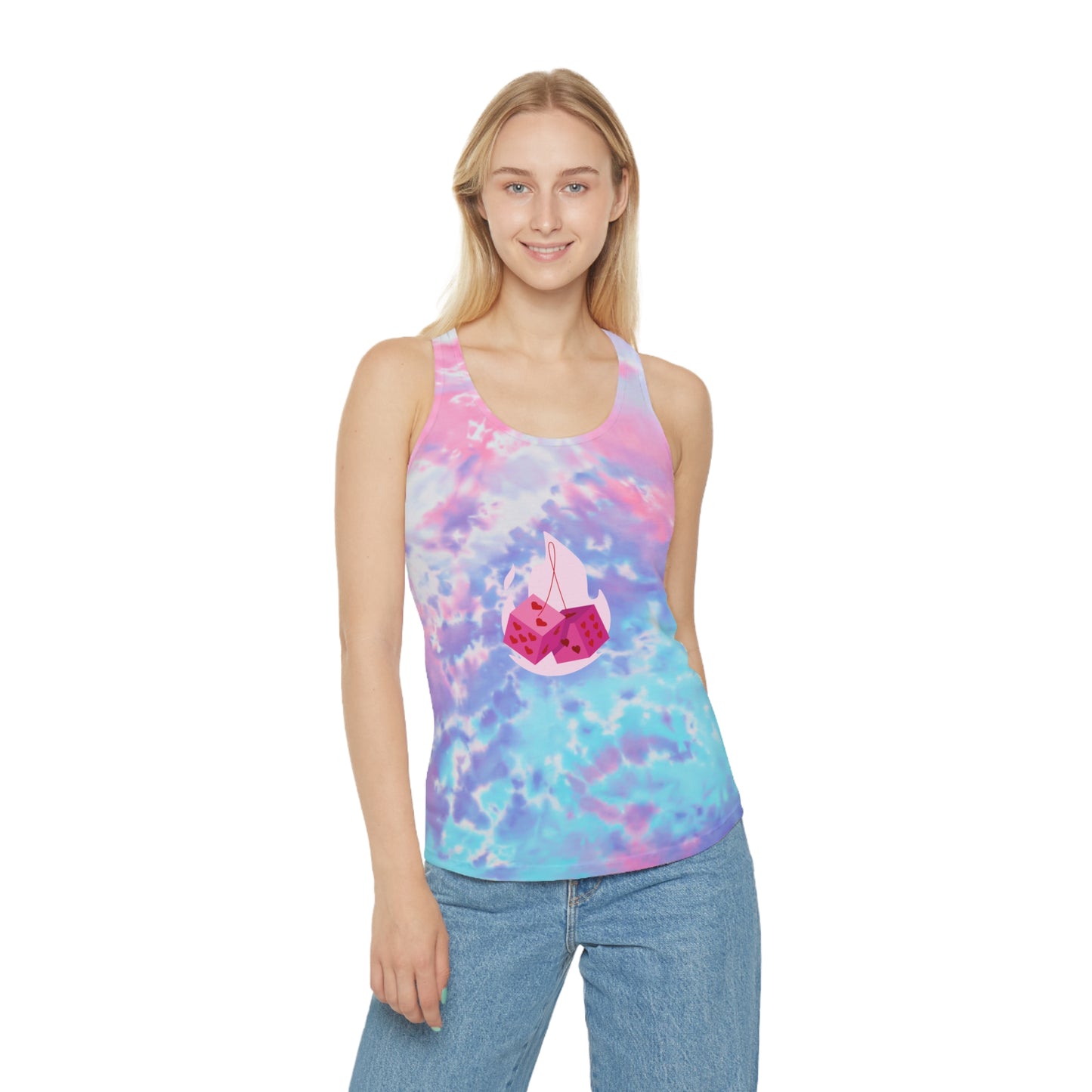 The Perfect Pair Tie Dye Racerback Tank Top