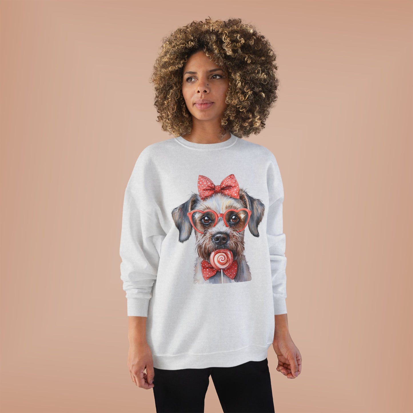 Furever Love Unisex EcoSmart® Crewneck Sweatshirt