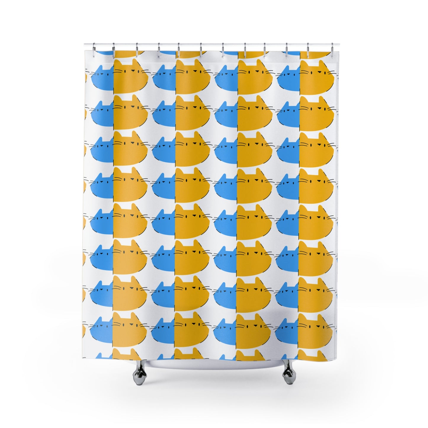 Two Cat Shower Curtains