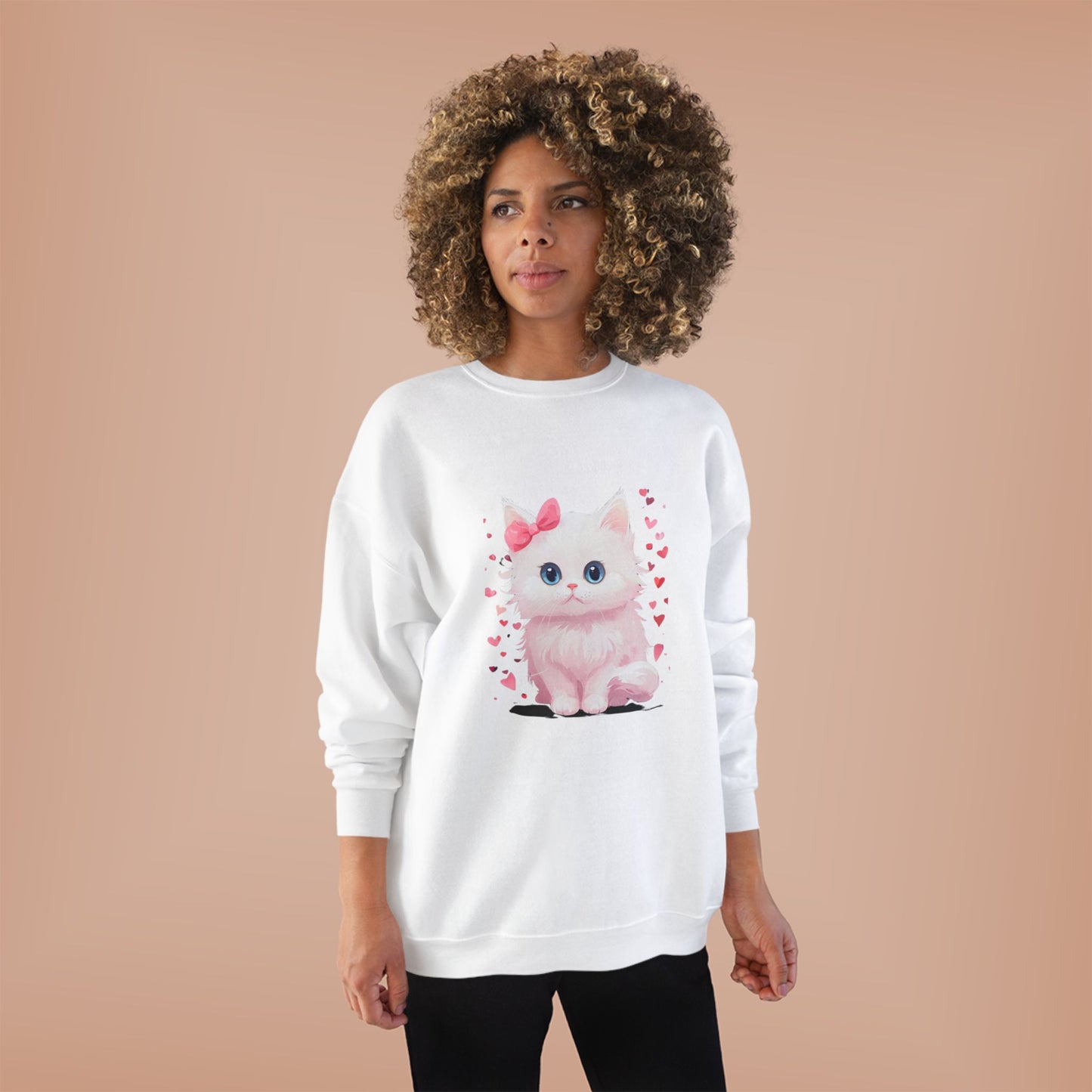 Purr-fect Unisex EcoSmart® Crewneck Sweatshirt