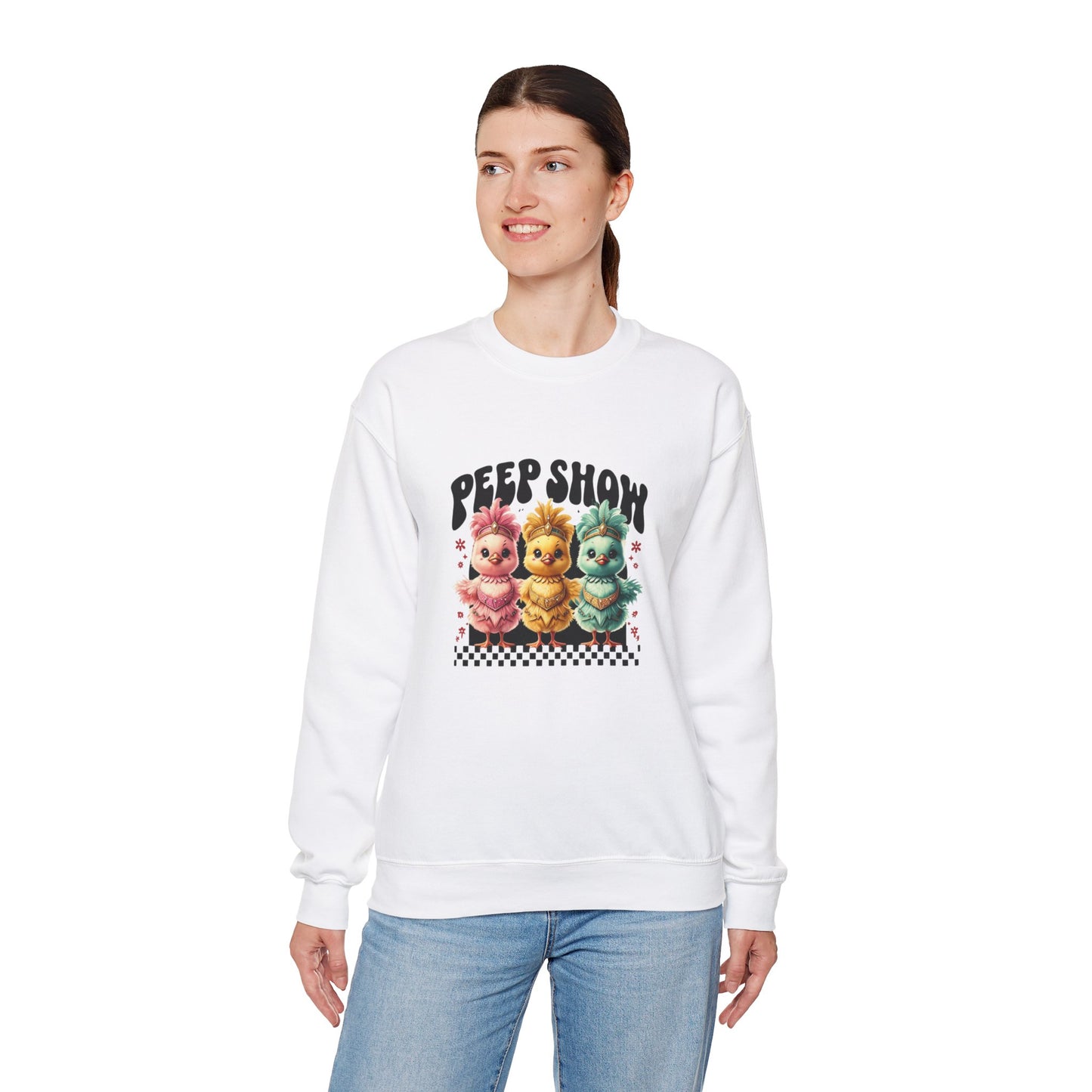 Peep Show Unisex Heavy Blend™ Crewneck Sweatshirt