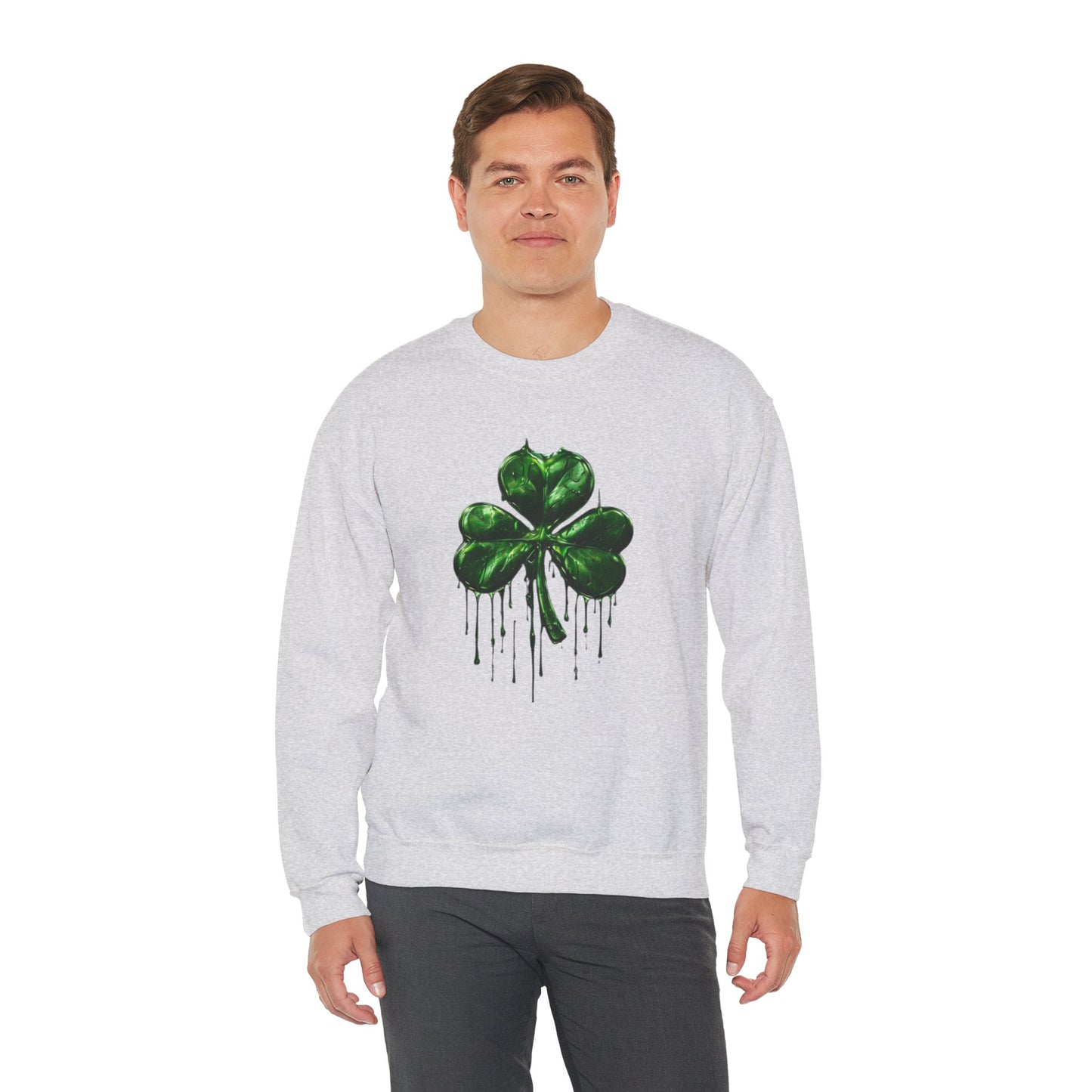 Gilded in Green Unisex Heavy Blend™ Crewneck Sweatshirt