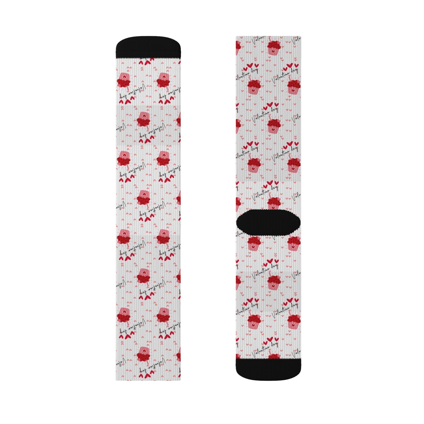 Valentine's Day Sweets Sublimation Socks