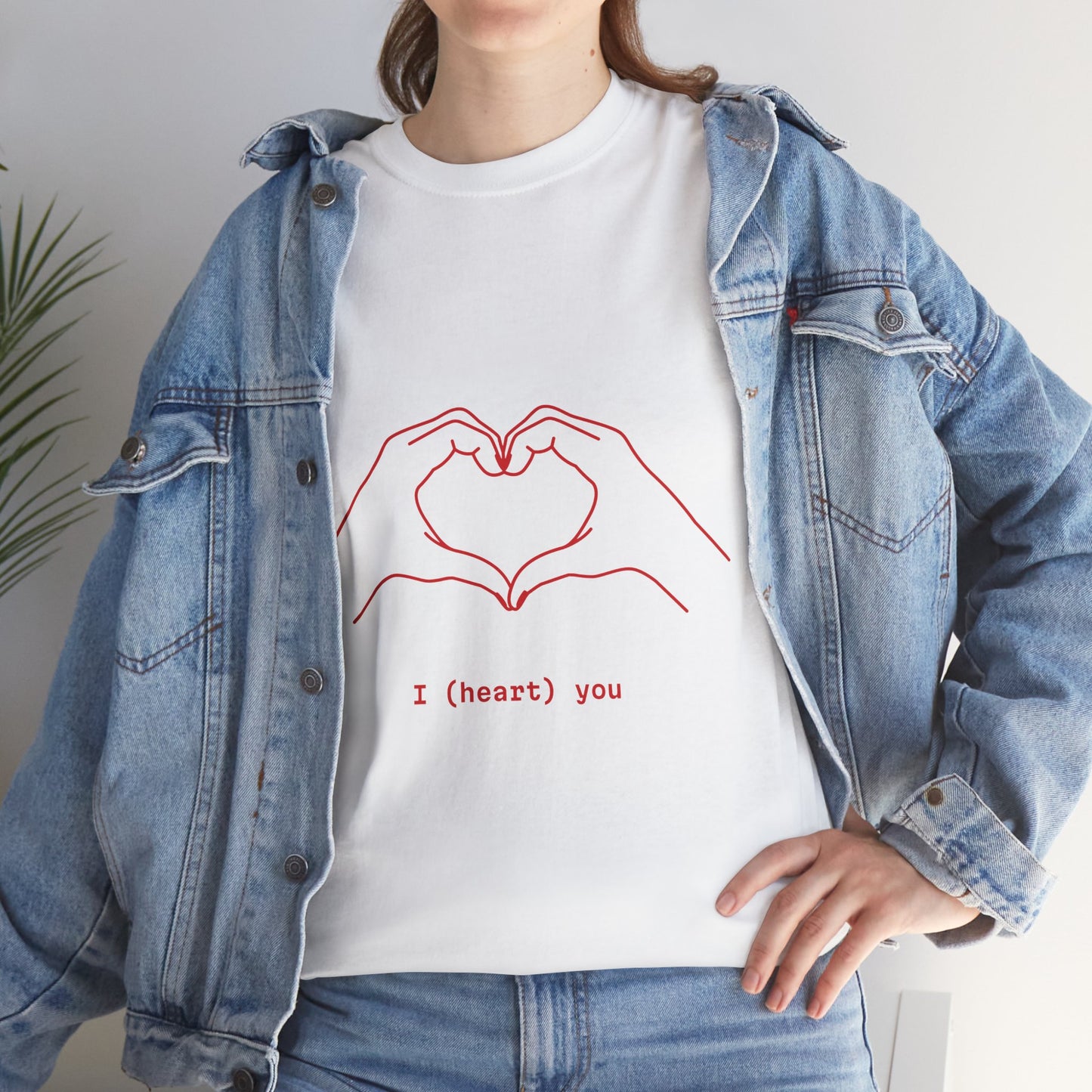 I (heart) You Unisex Heavy Cotton Tee