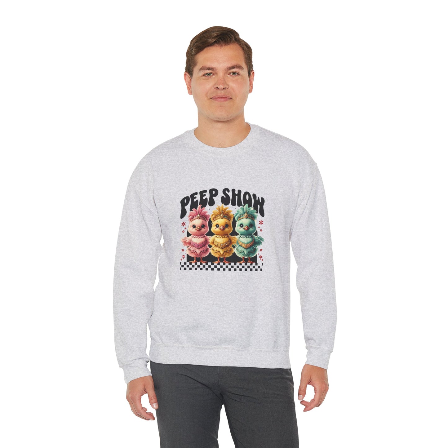 Peep Show Unisex Heavy Blend™ Crewneck Sweatshirt