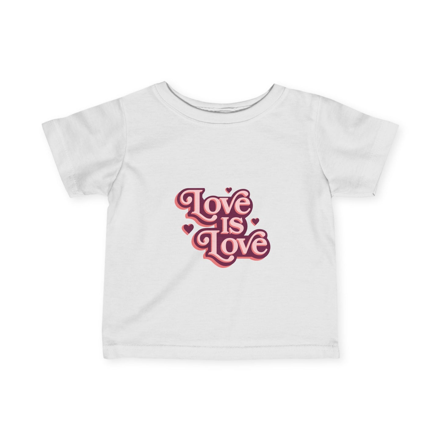 Love is Love Infant Fine Jersey Tee