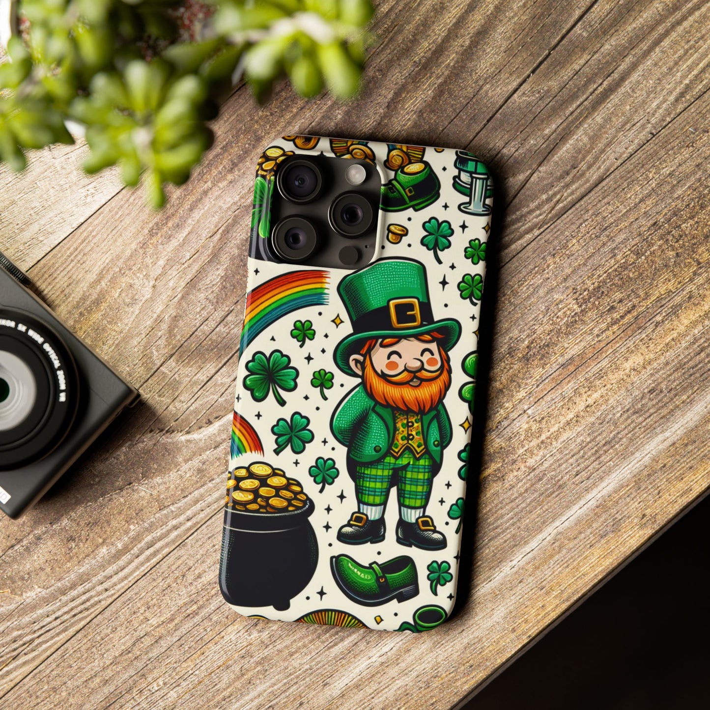 Feeling Extra Lucky Slim Phone Cases