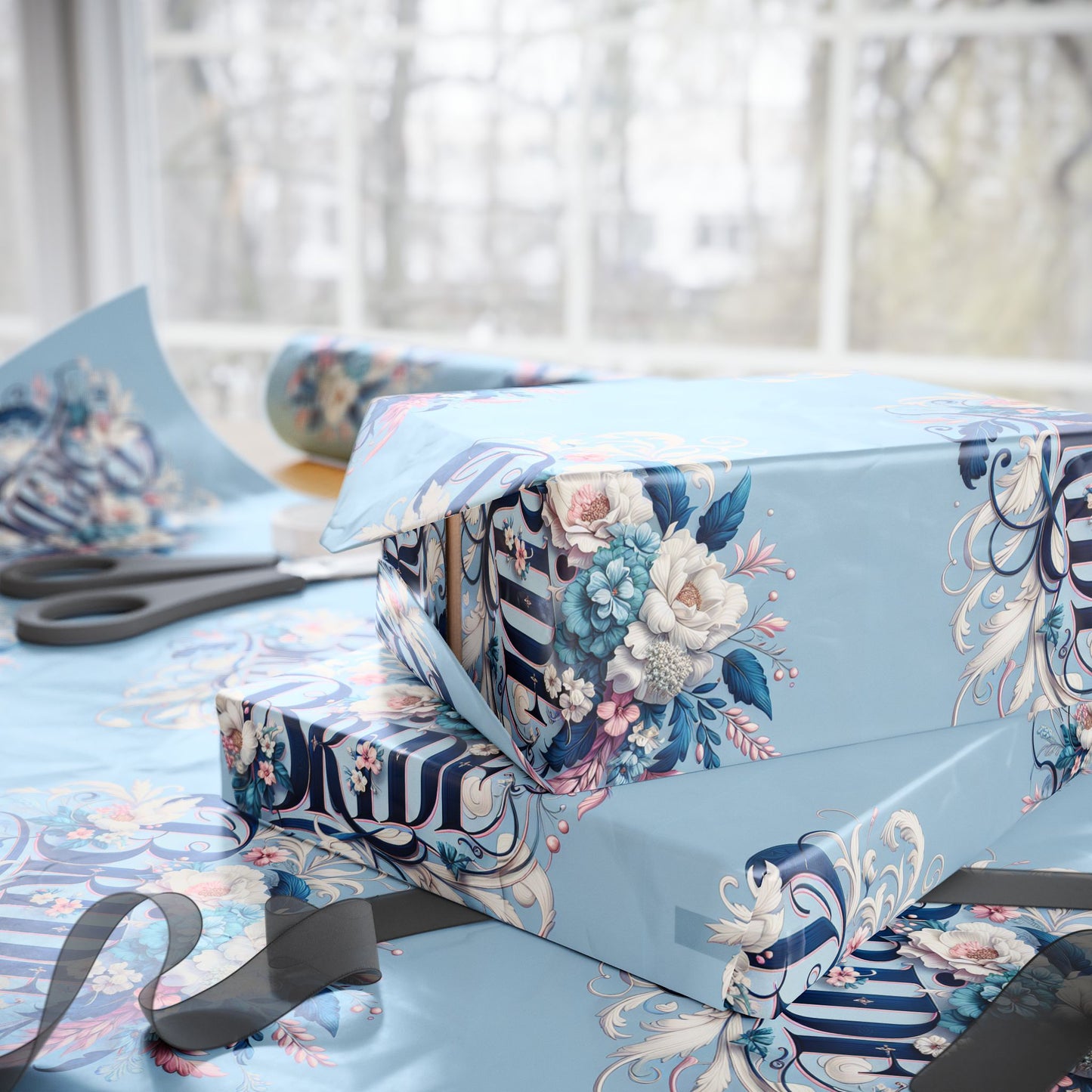 Your Something Blue Wrapping Papers