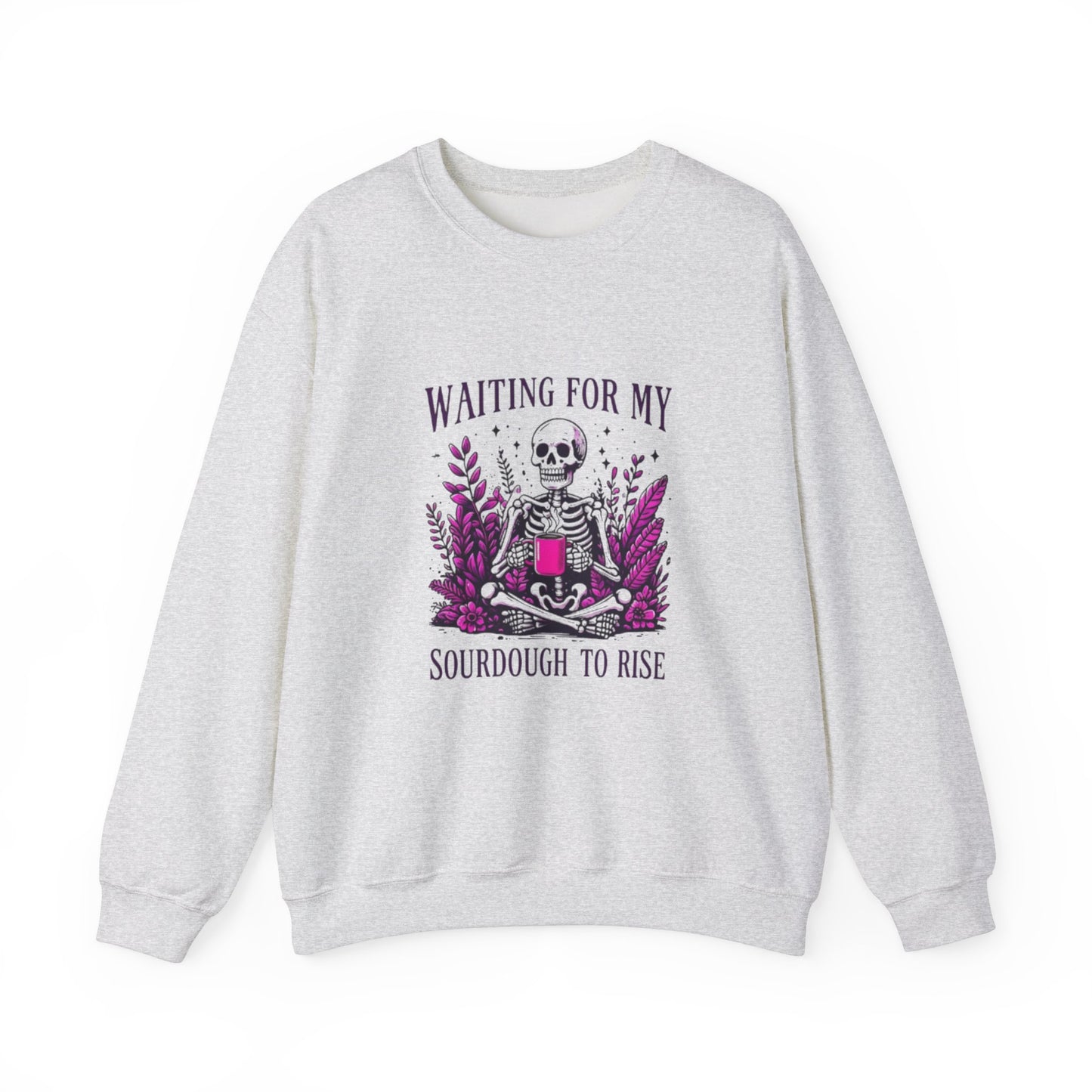 Waiting For My Sourdough Unisex Heavy Blend™ Crewneck Sweatshirt